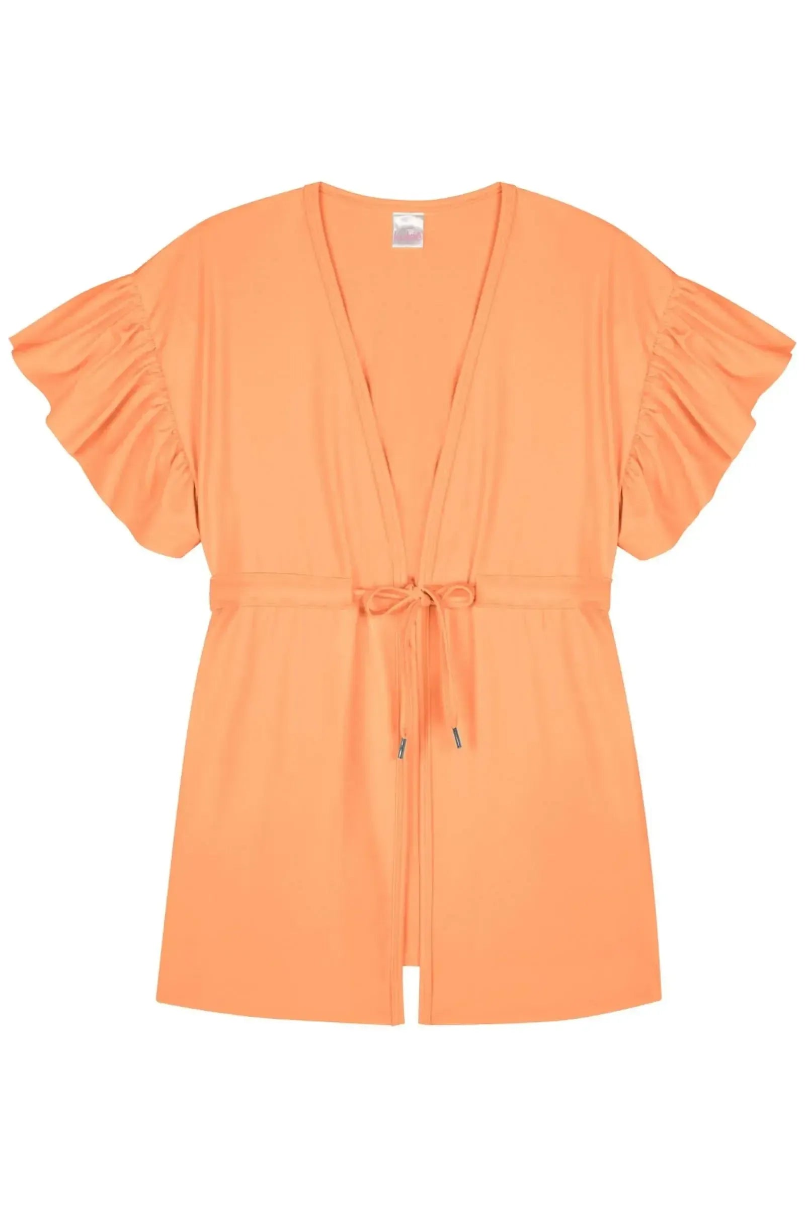 Saída de Praia em Malha com Proteção UV 50+ 83574 Kukiê Infantil Menina