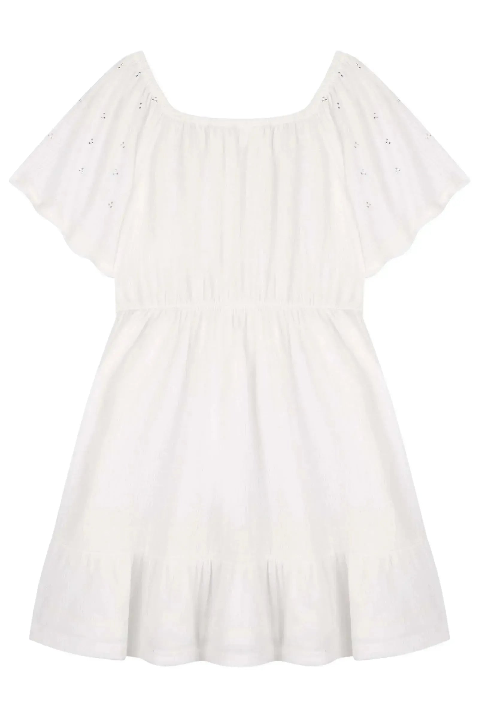 Saída de Praia em Malha Wave 84169 Kukiê Infantil Menina