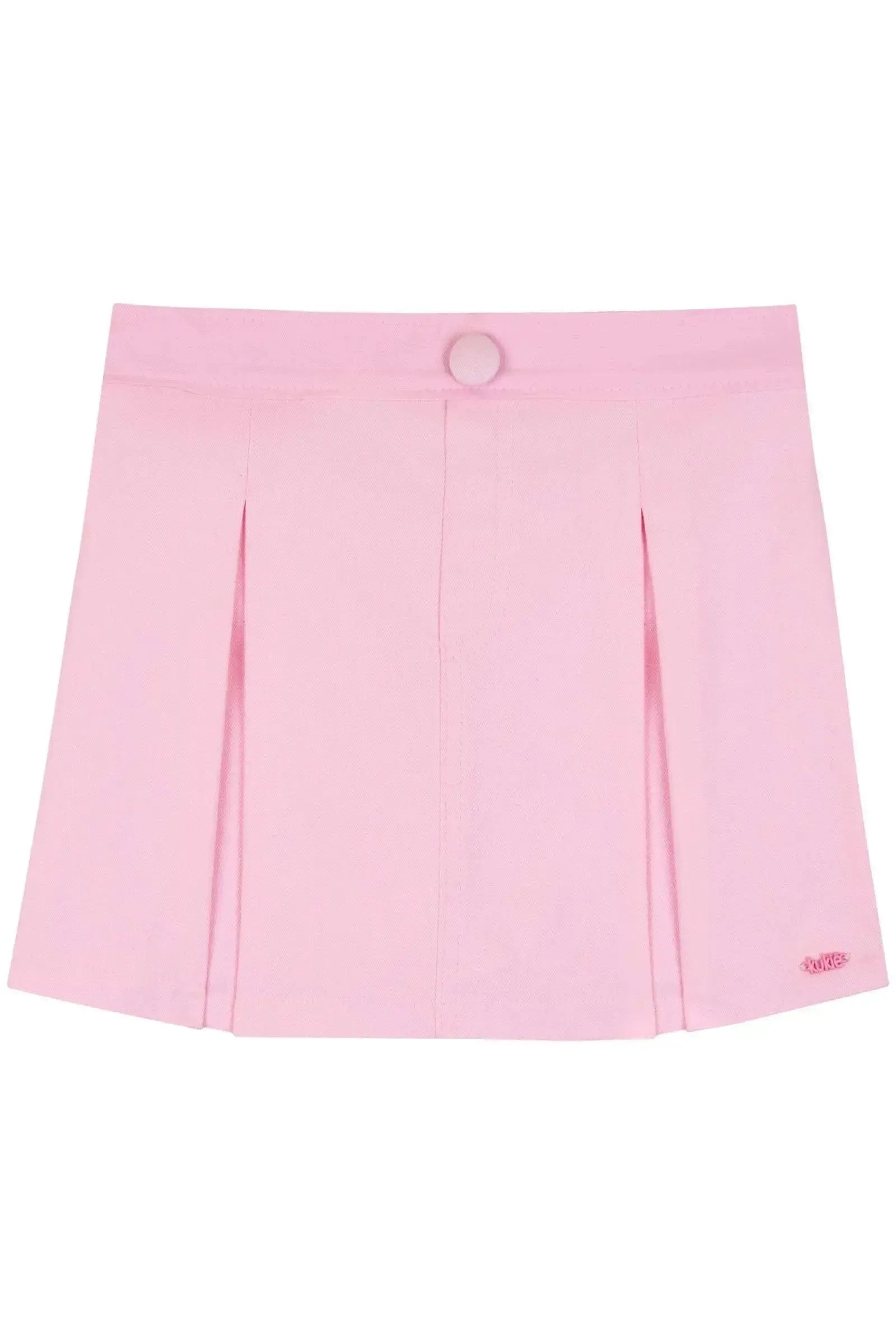 Short Saia em Sarja com Elastano 83789 Kukiê Infantil Menina