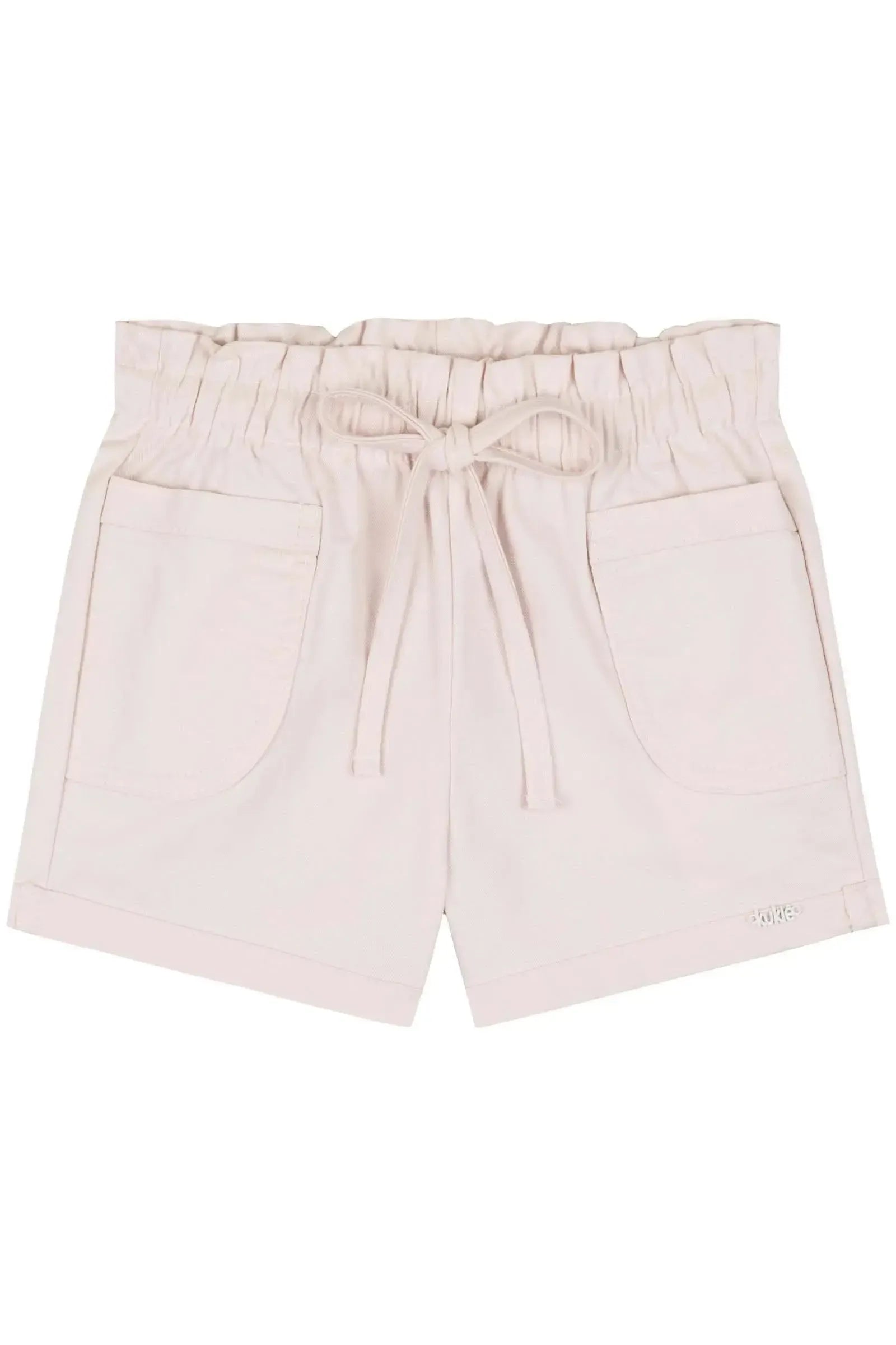 Shorts em Sarja com Elastano 84826 Kukiê Bebê Menina
