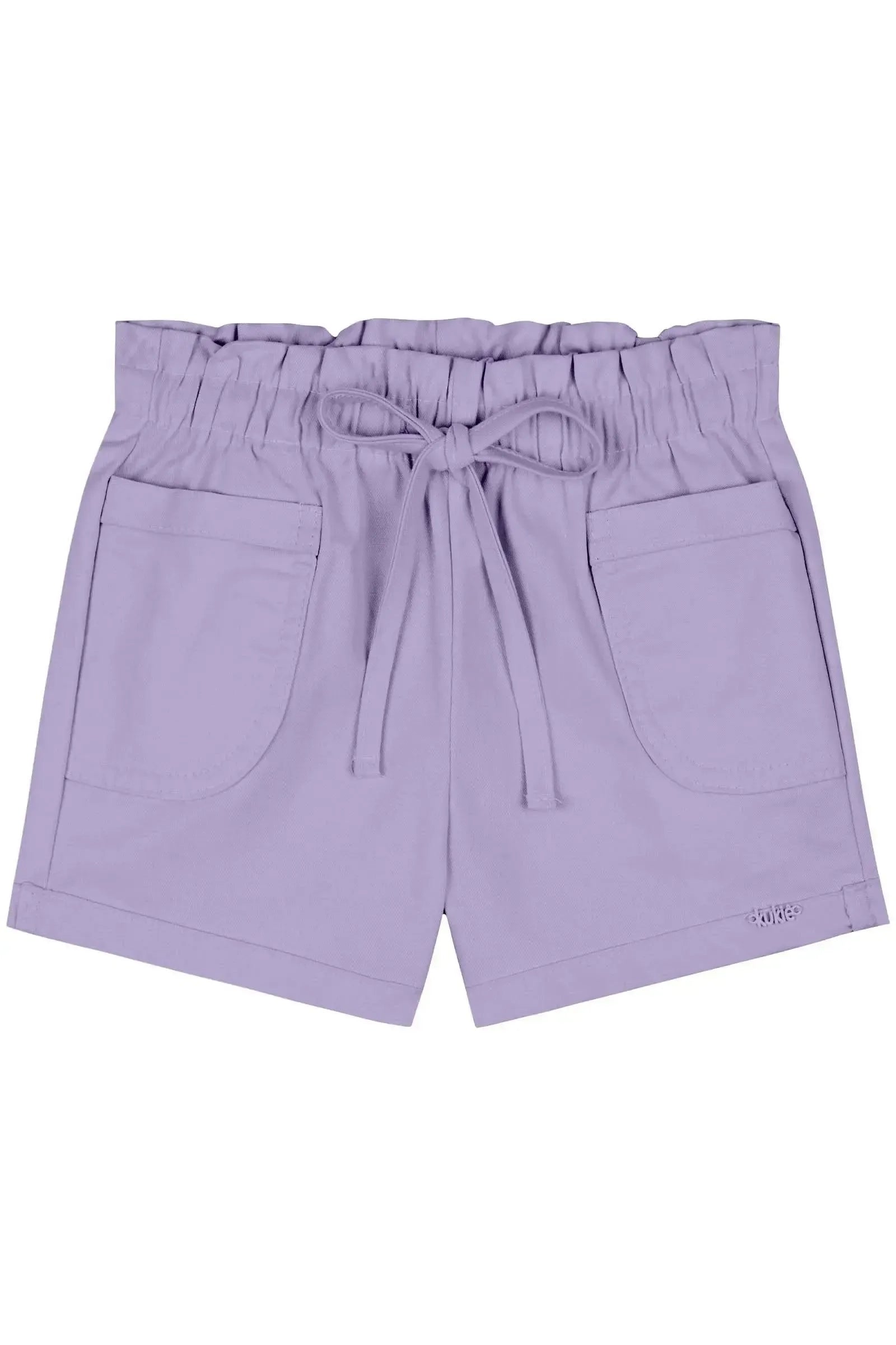 Shorts em Sarja com Elastano 84826 Kukiê Bebê Menina