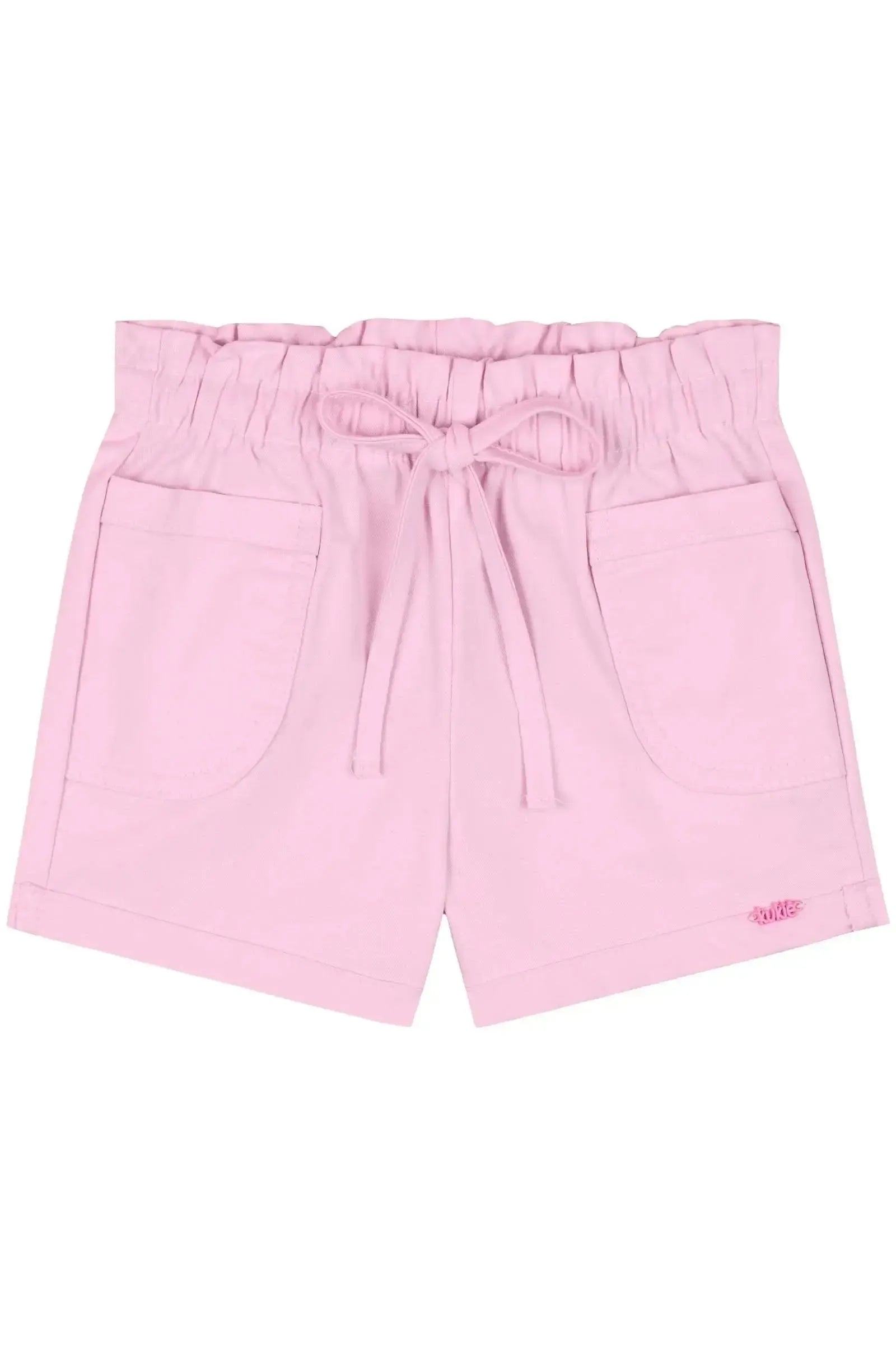 Shorts em Sarja com Elastano 84826 Kukiê Bebê Menina