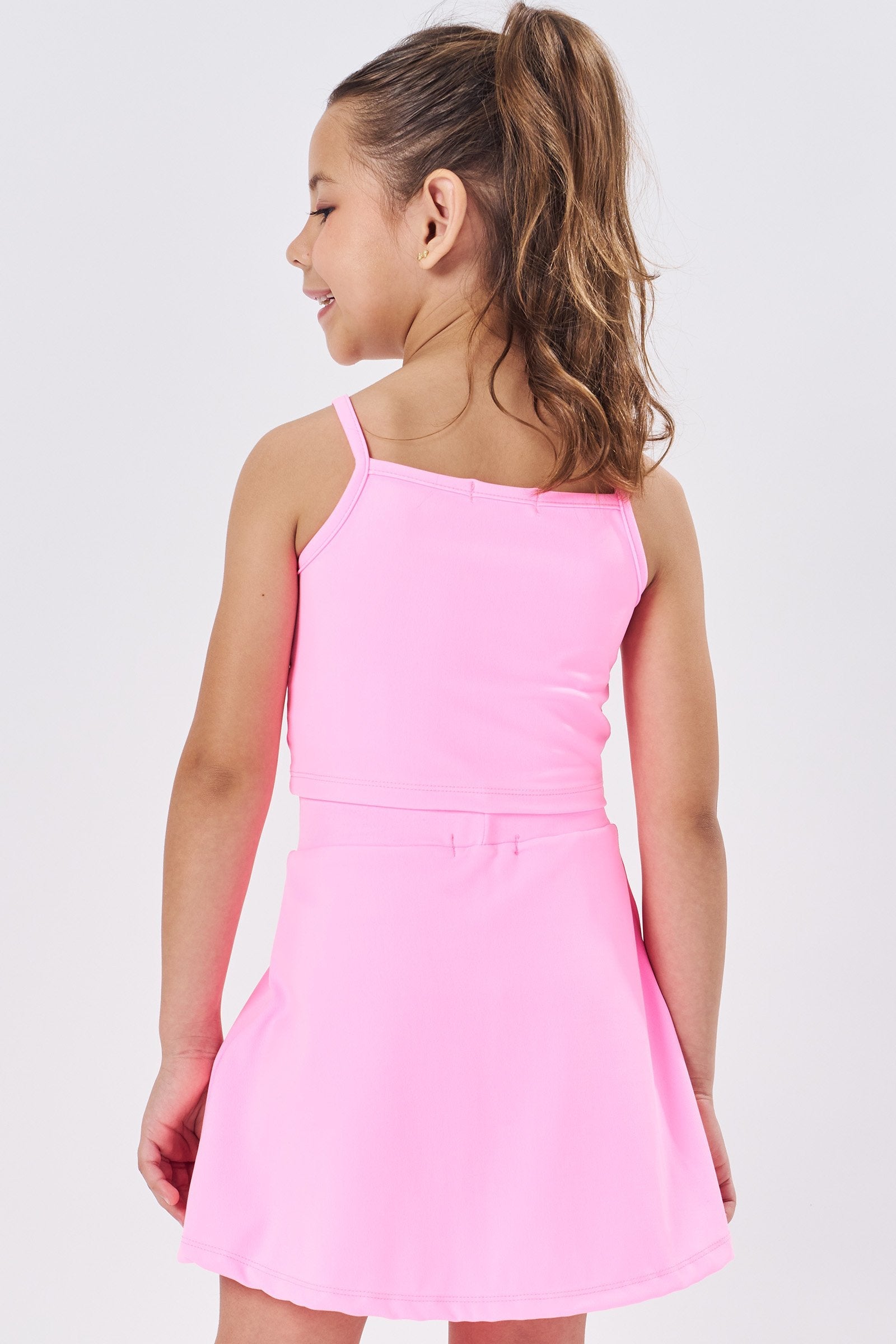Top Cropped em Poliamida 86751 Kukiê Infantil Menina