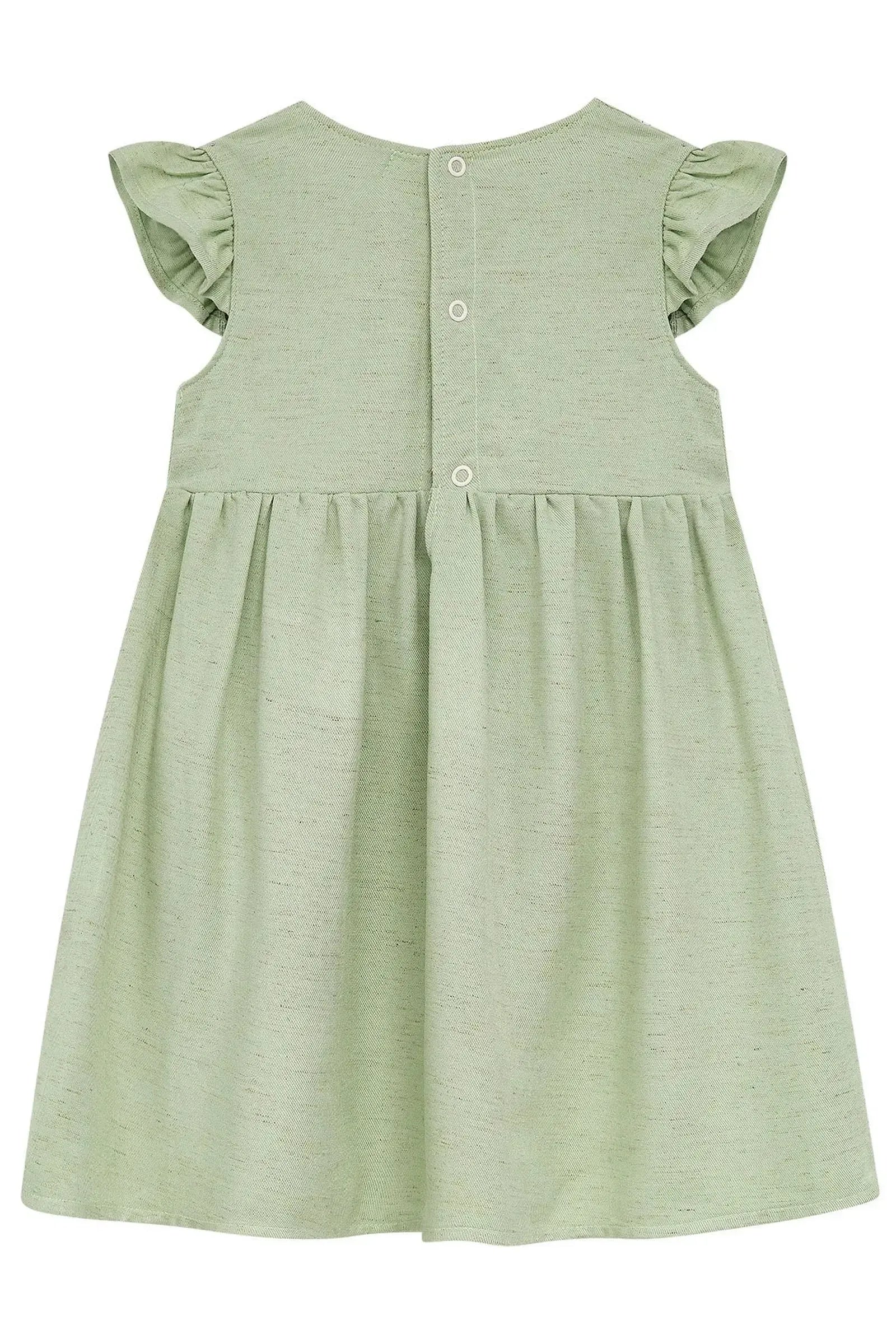 Vestido em Blend de Viscose 95540 Kukiê Infantil Menina