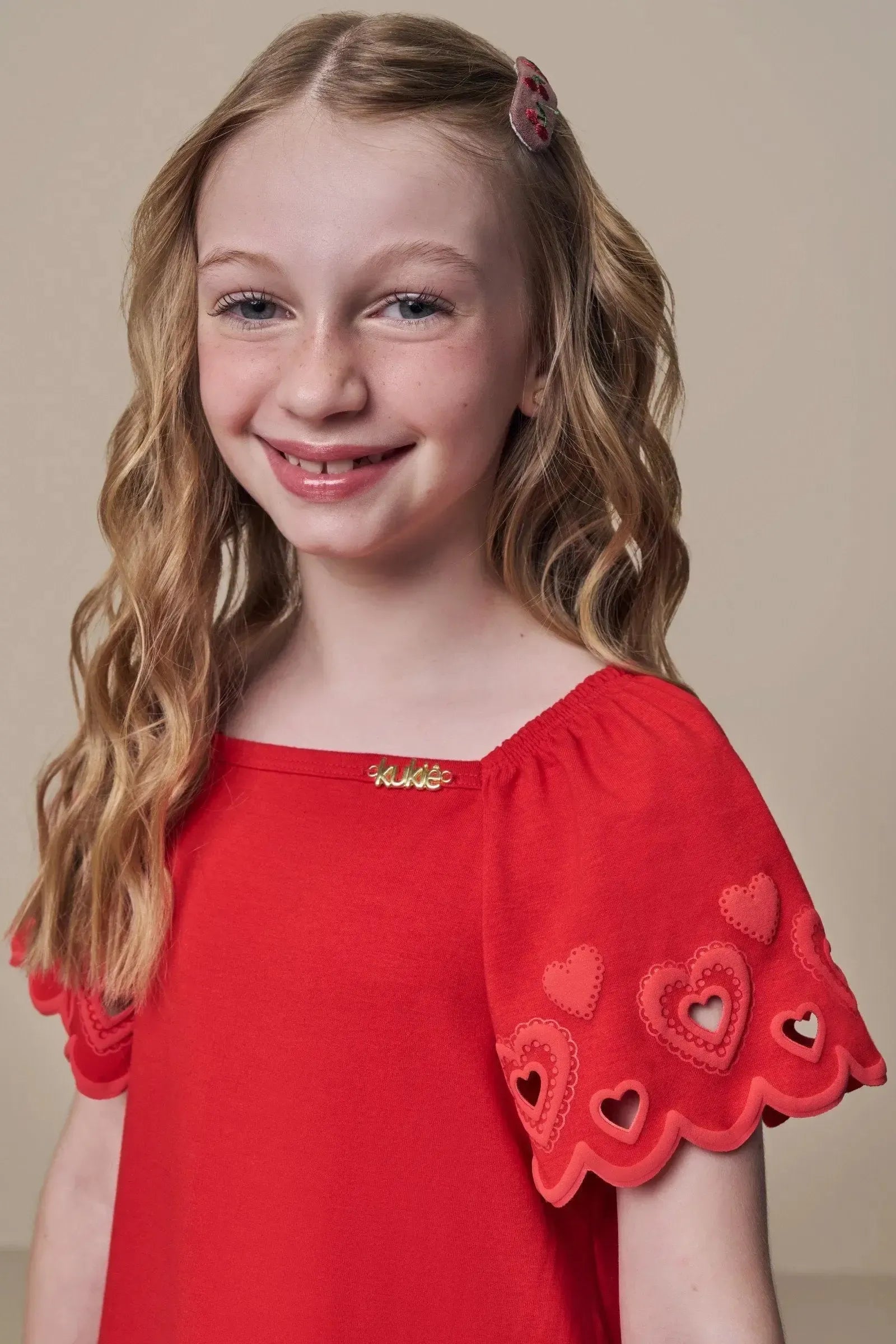 Vestido em Cotton 15797 Kukiê Infantil Menina