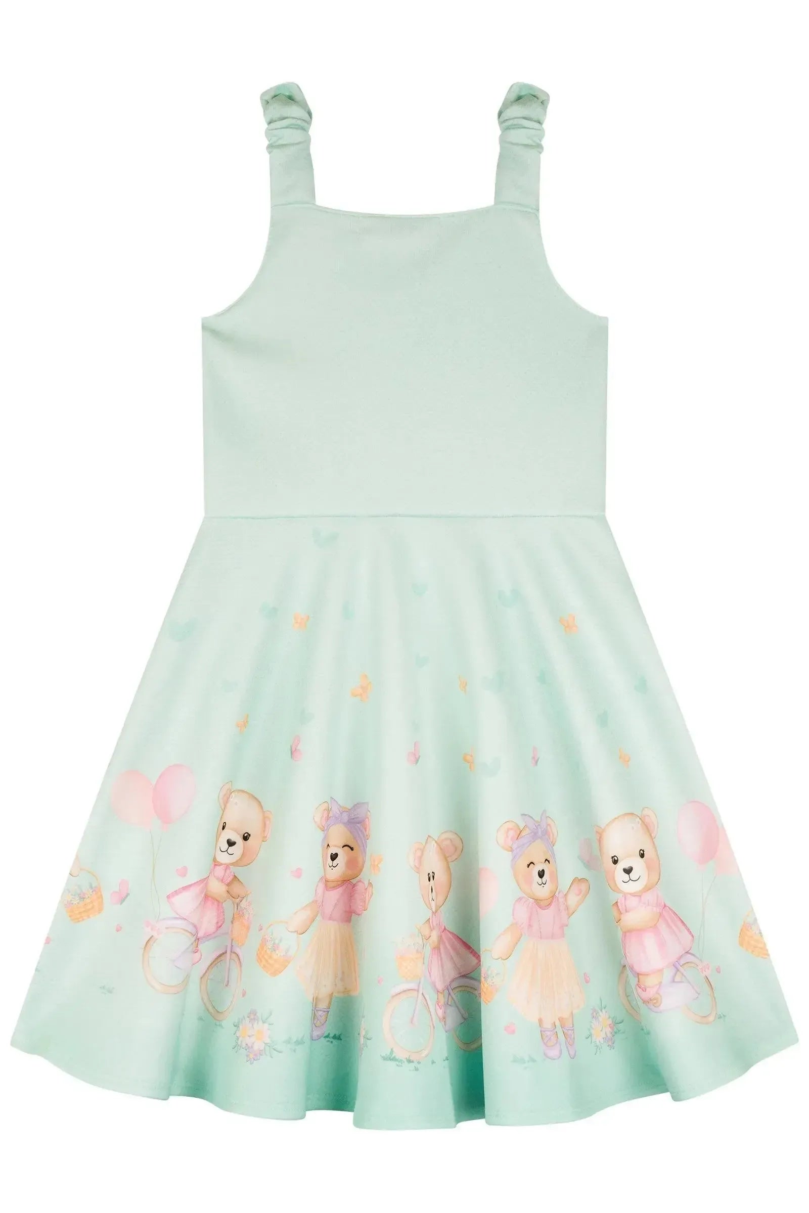 Vestido em Fly Tech 88748 Kukiê Infantil Menina