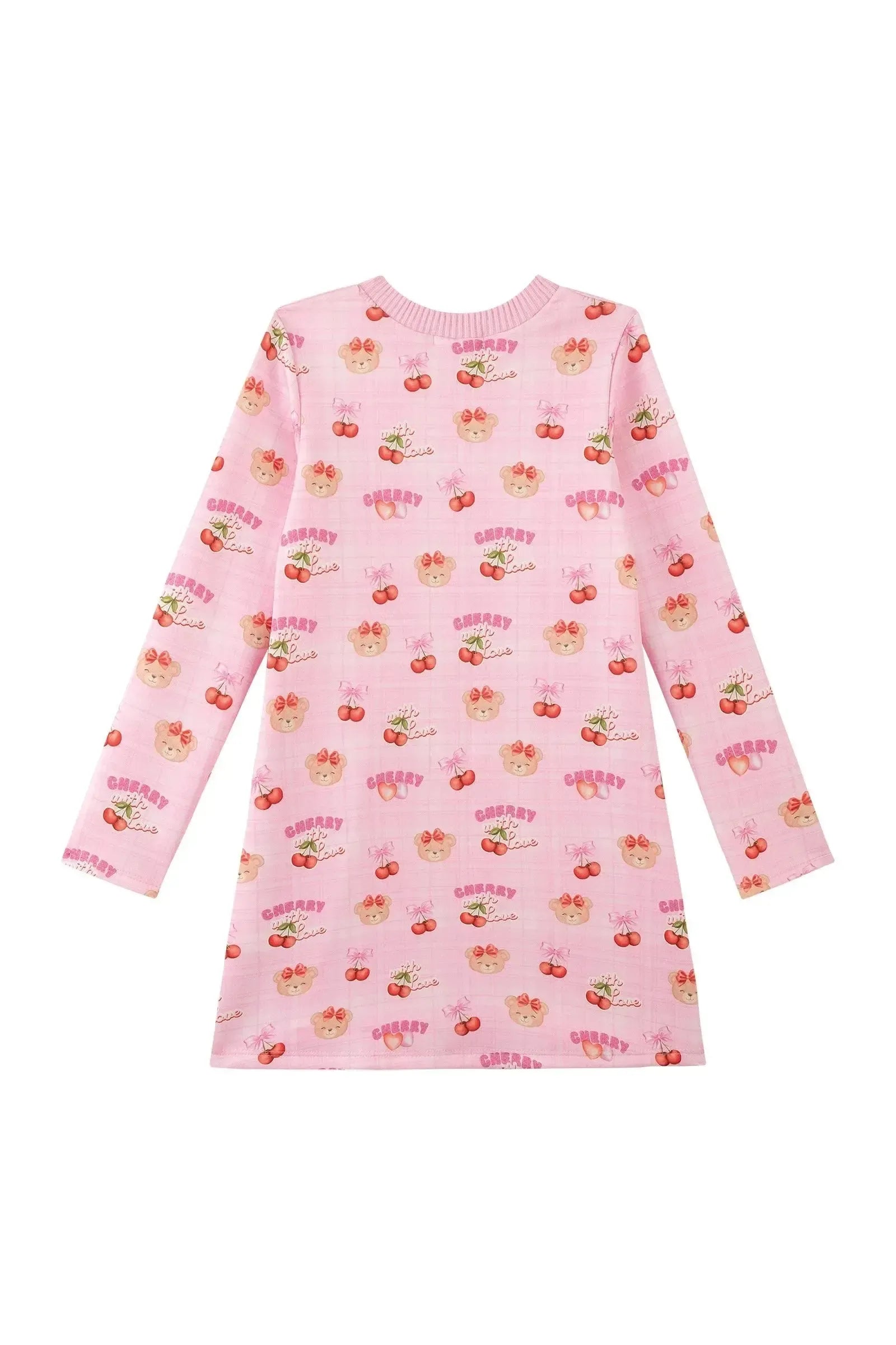 Vestido em Fly Tech 89567 Kukiê Infantil Menina