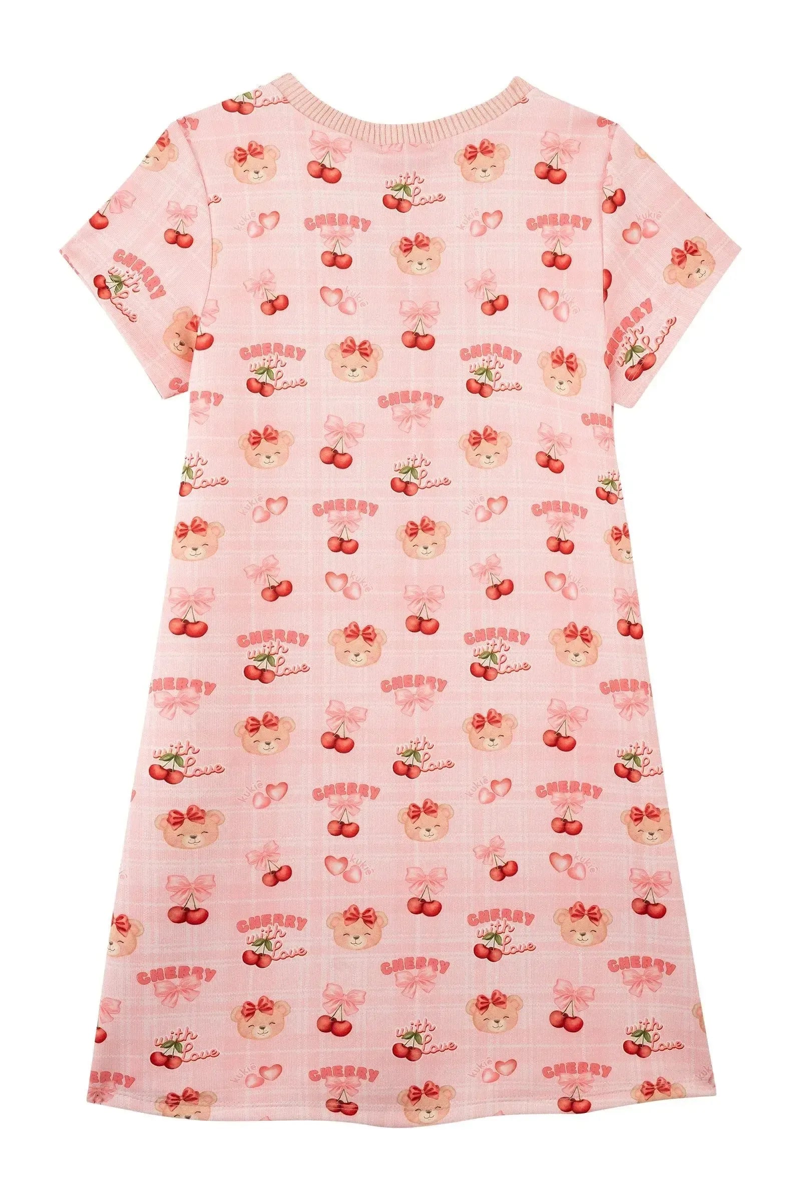 Vestido em Fly Tech 93755 Kukiê Infantil Menina