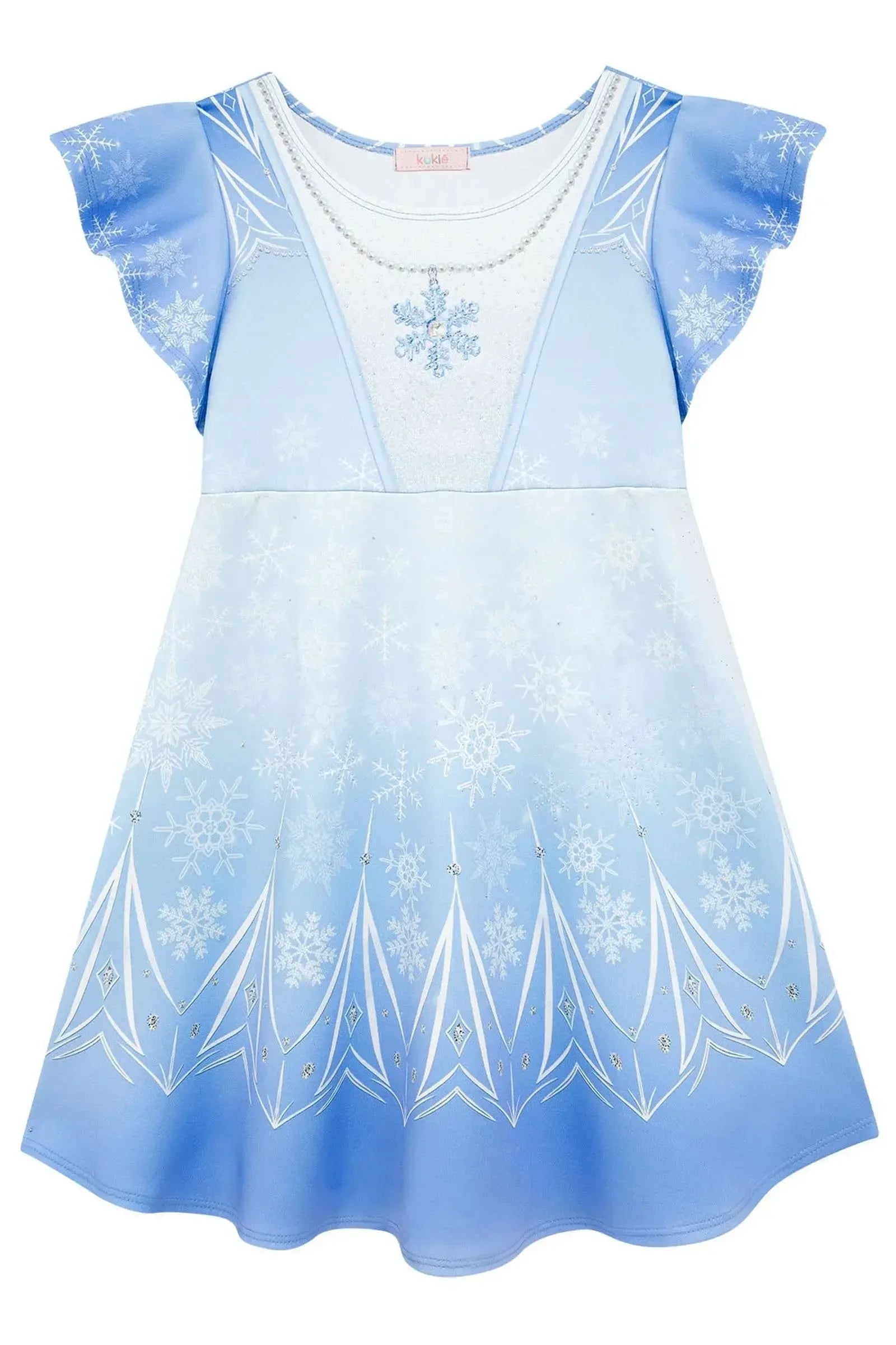 Vestido em Fly Tech 96803 Kukiê Infantil Menina