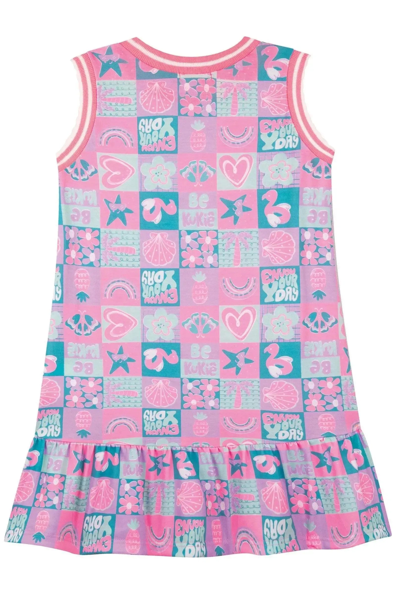 Vestido em Malha Fresh 87878 Kukiê Infantil Menina