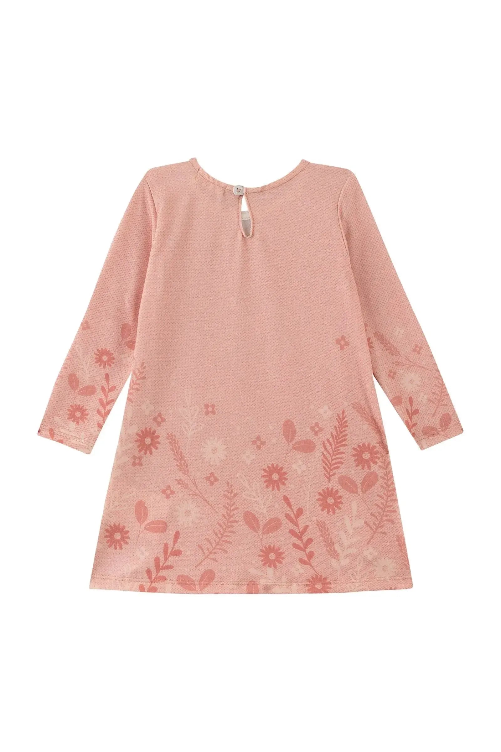 Vestido em Malha Power 90269 Kukiê Bebê Menina