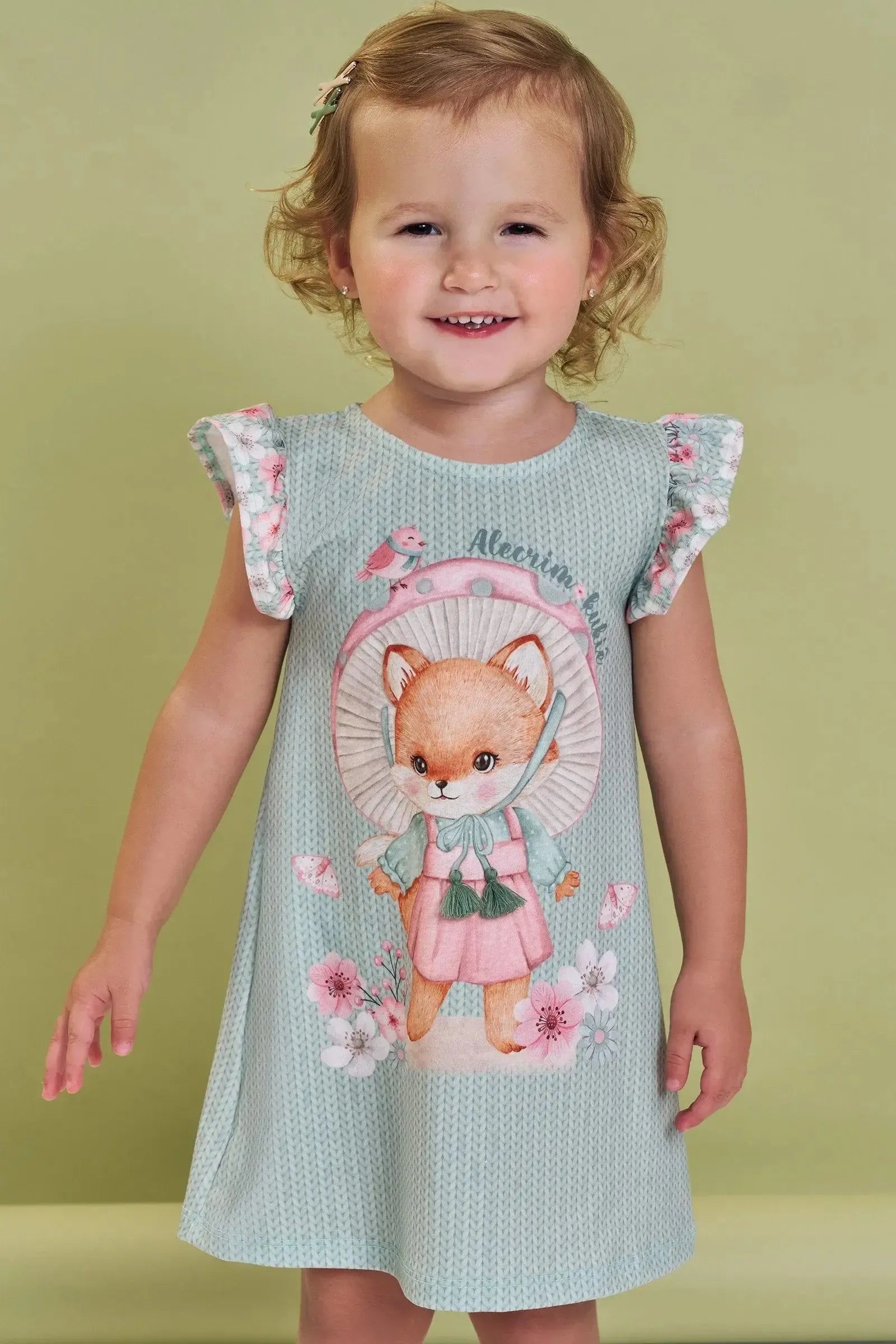 Vestido em Malha Power 93810 Kukiê Bebê Menina