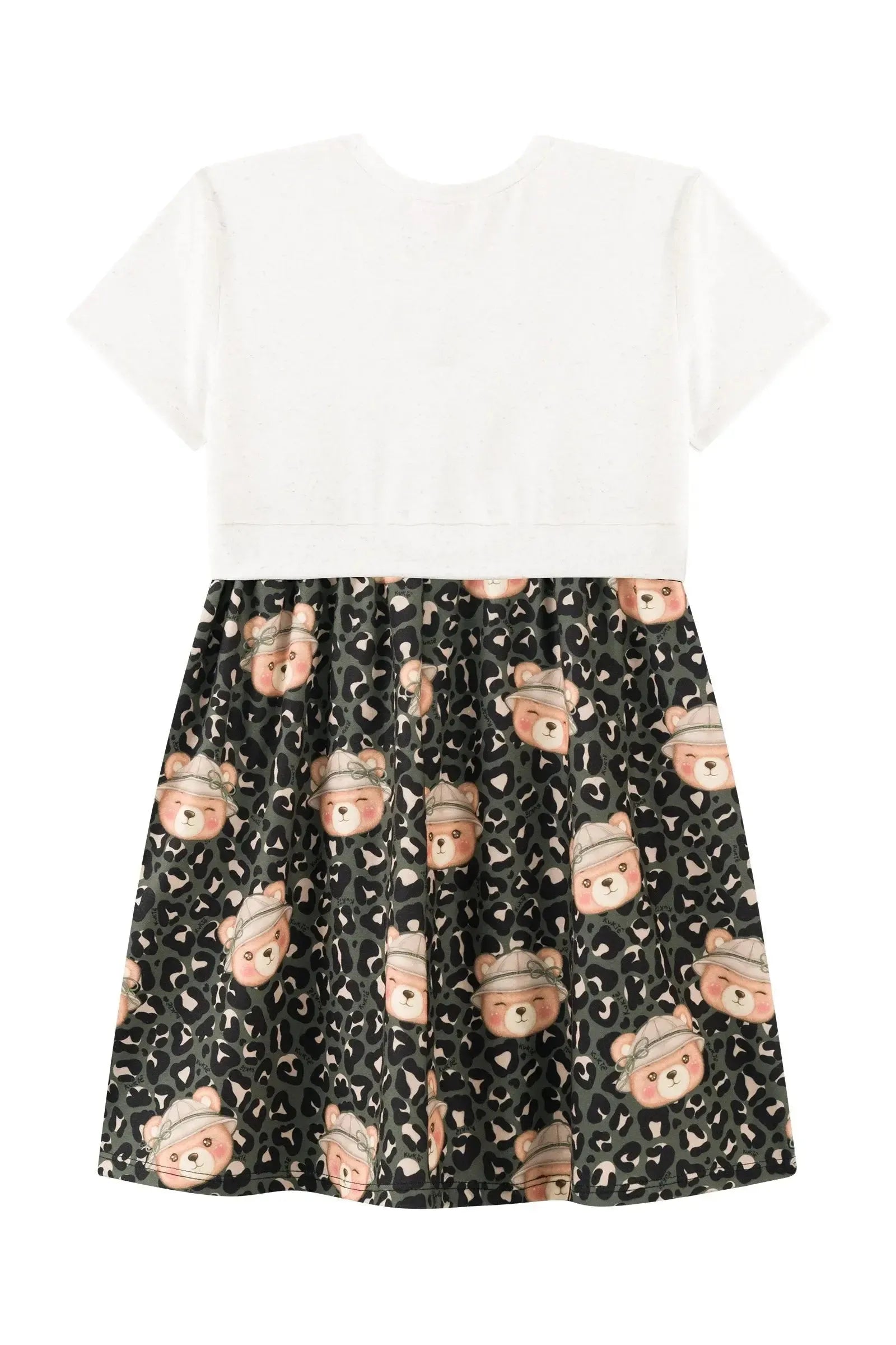 Vestido em Malha Power 93945 Kukiê Infantil Menina