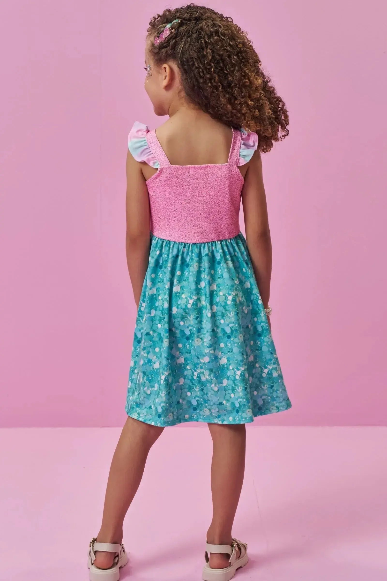 Vestido em Malha Power 96802 Kukiê Infantil Menina