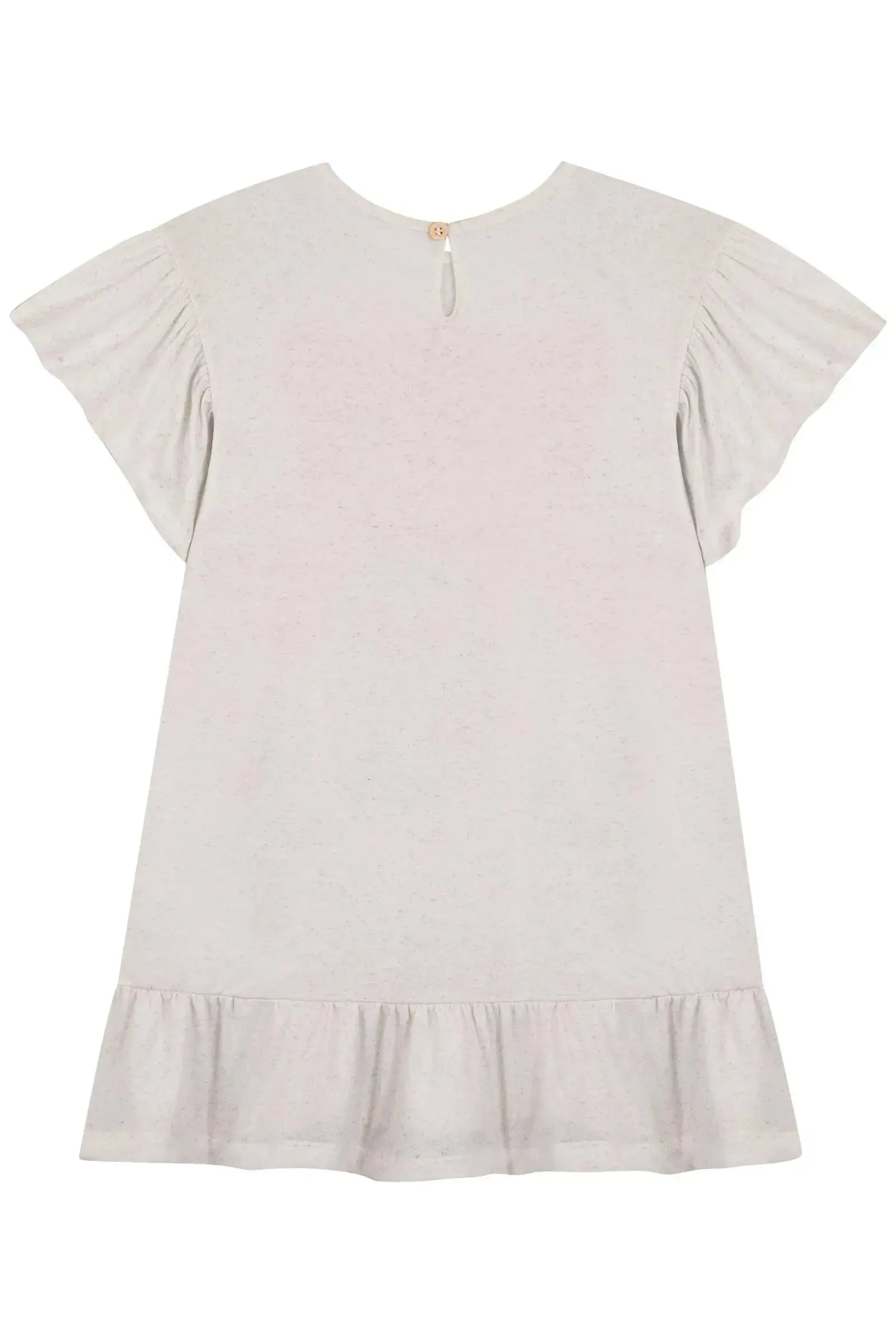 Vestido em Malha Power Linho 86483 Kukiê Infantil Menina
