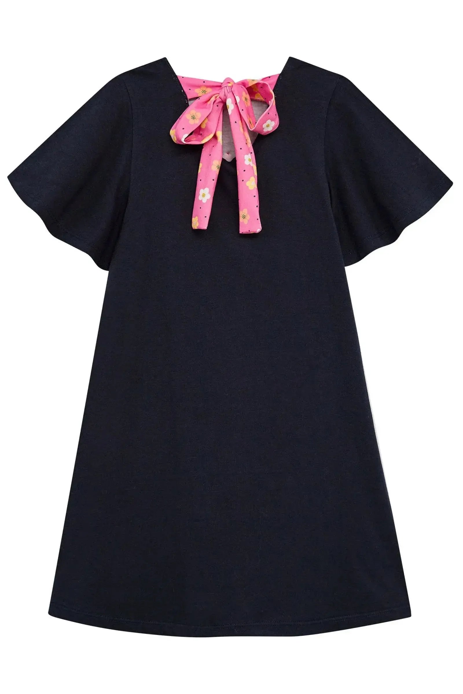 Vestido em Meia Malha 94804 Kukiê Infantil Menina