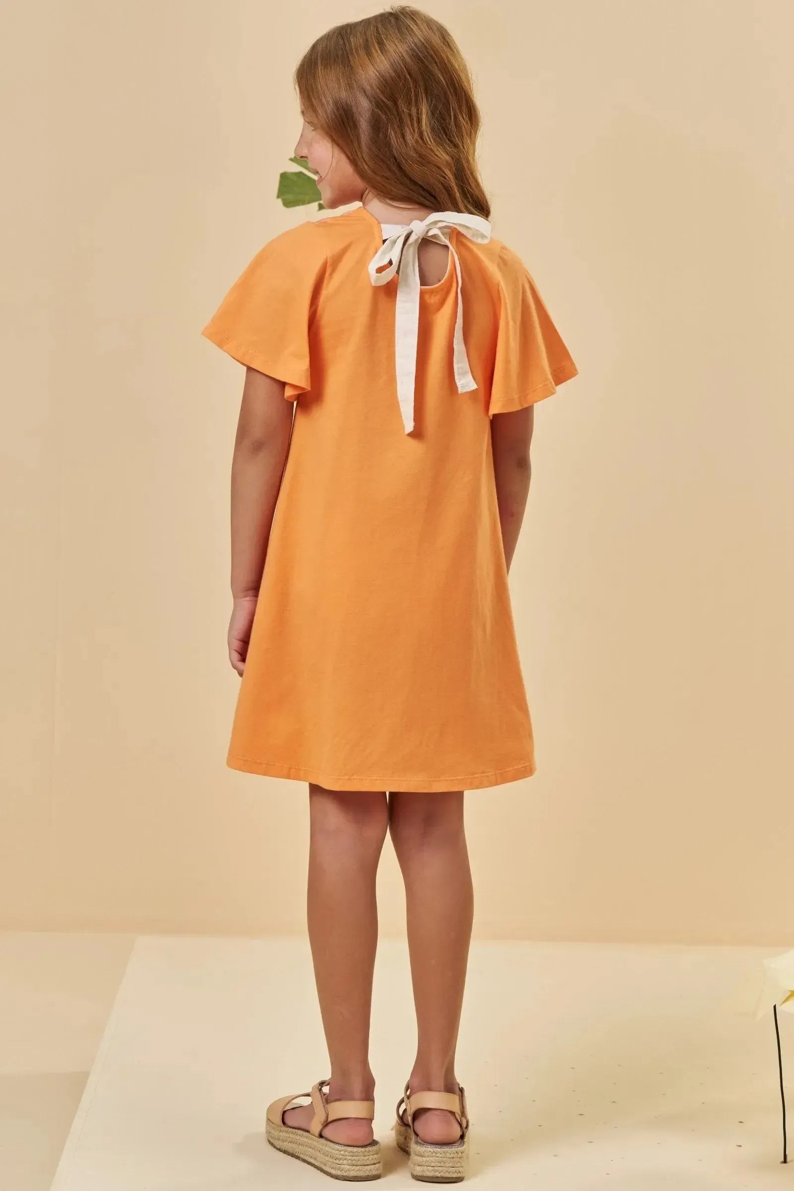 Vestido em Meia Malha 94805 Kukiê Infantil Menina