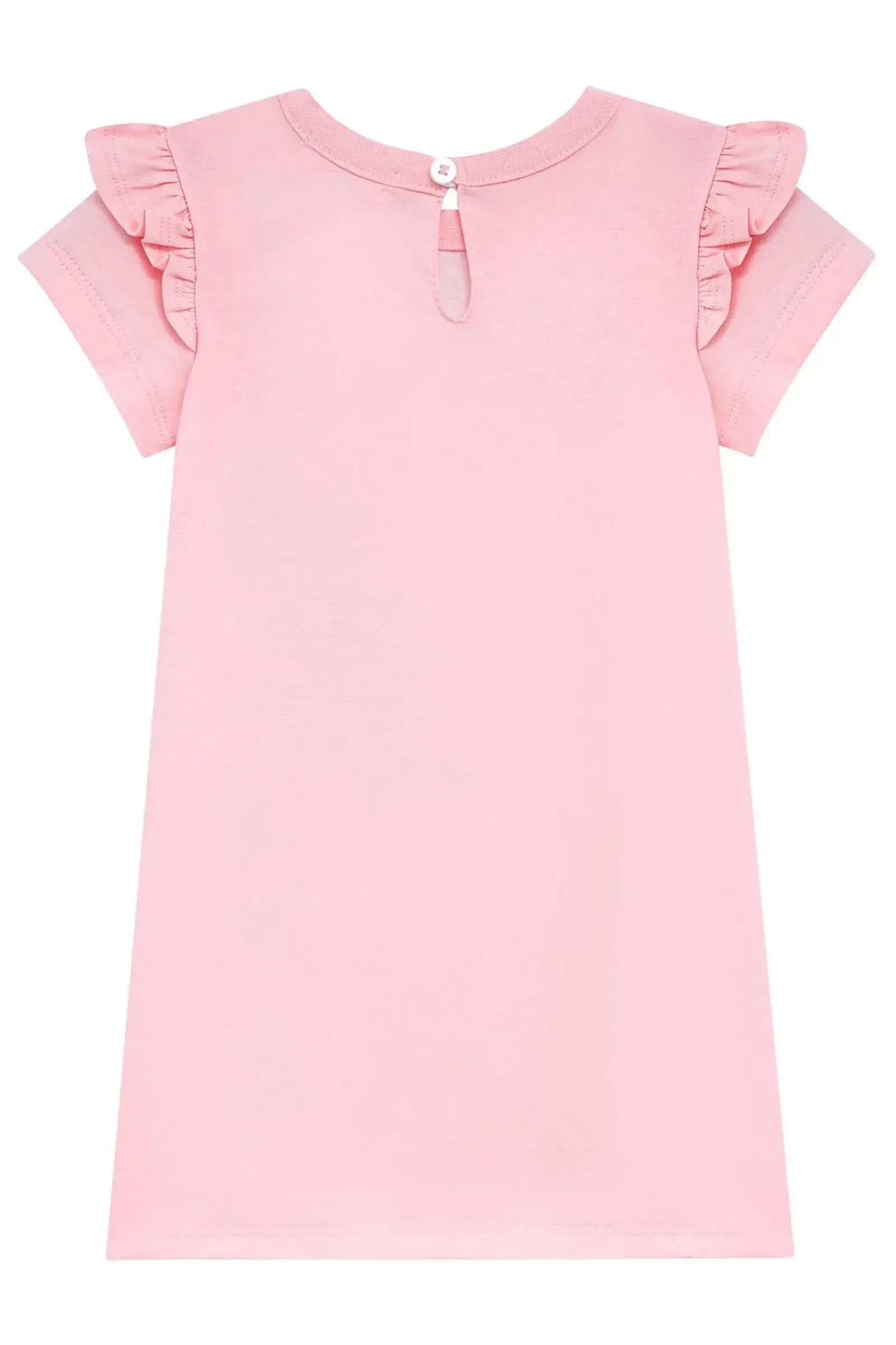 Vestido em Meia Malha 95215 Kukiê Bebê Menina