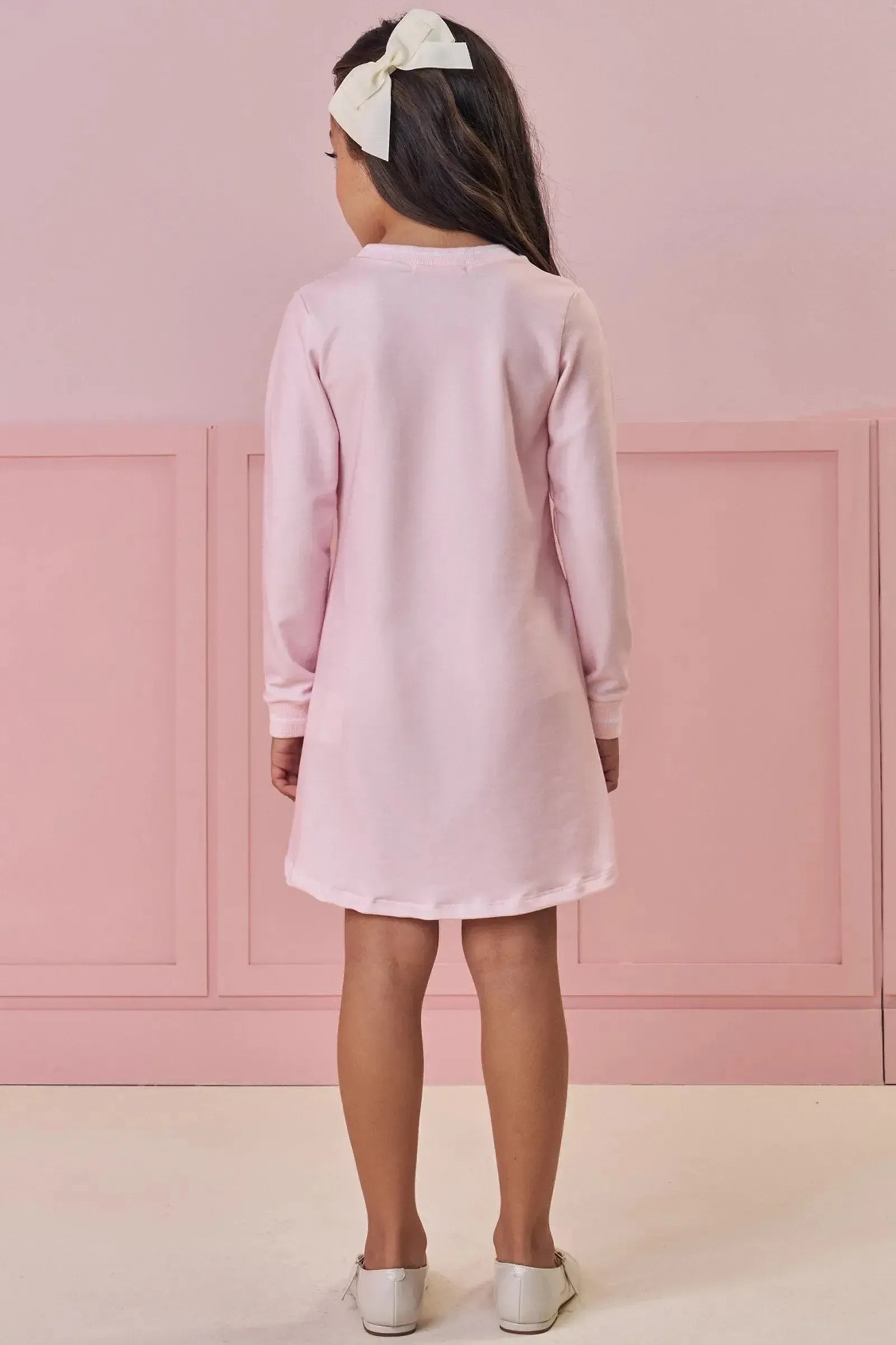 Vestido em Molecotton 92079 Kukiê Infantil Menina