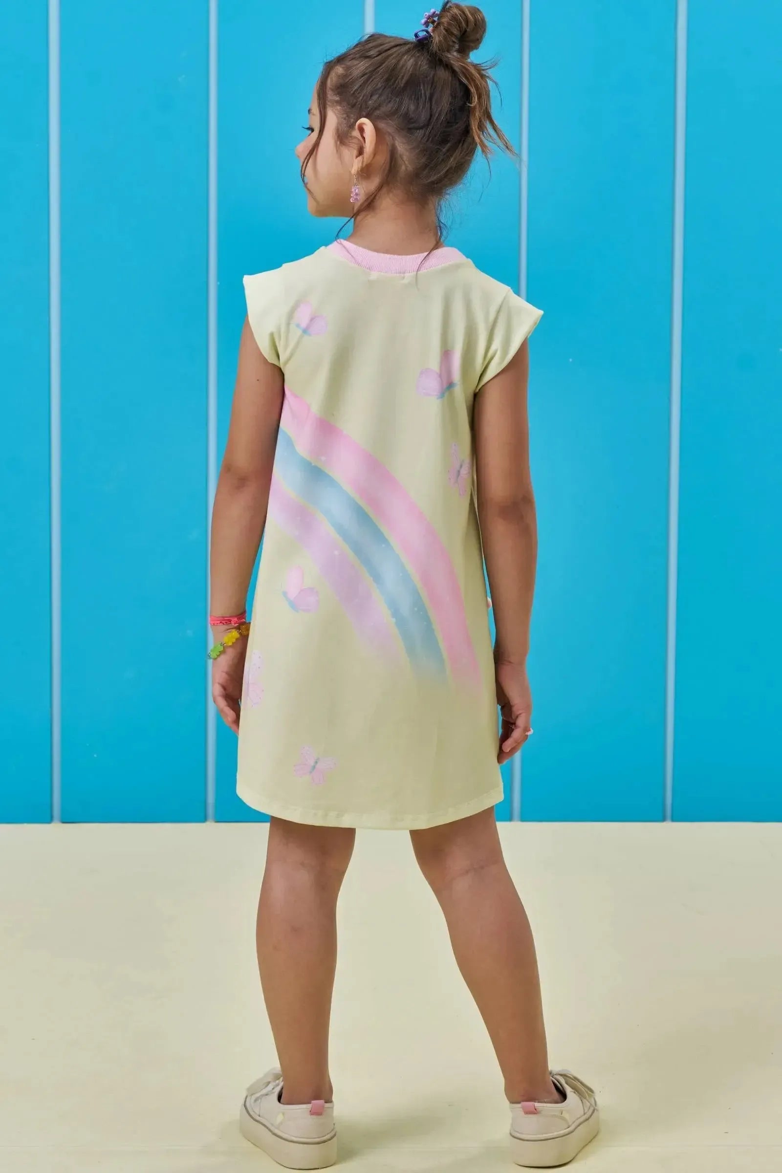 Vestido em Molecotton 93797 Kukiê Infantil Menina