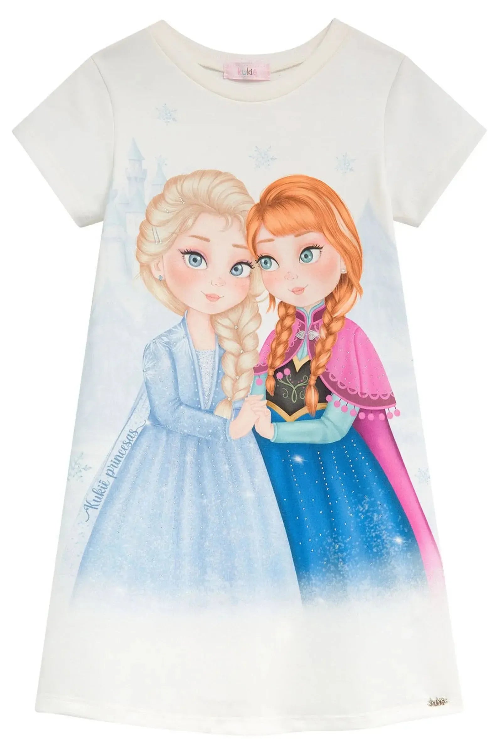 Vestido em Molecotton 96832 Kukiê Infantil Menina
