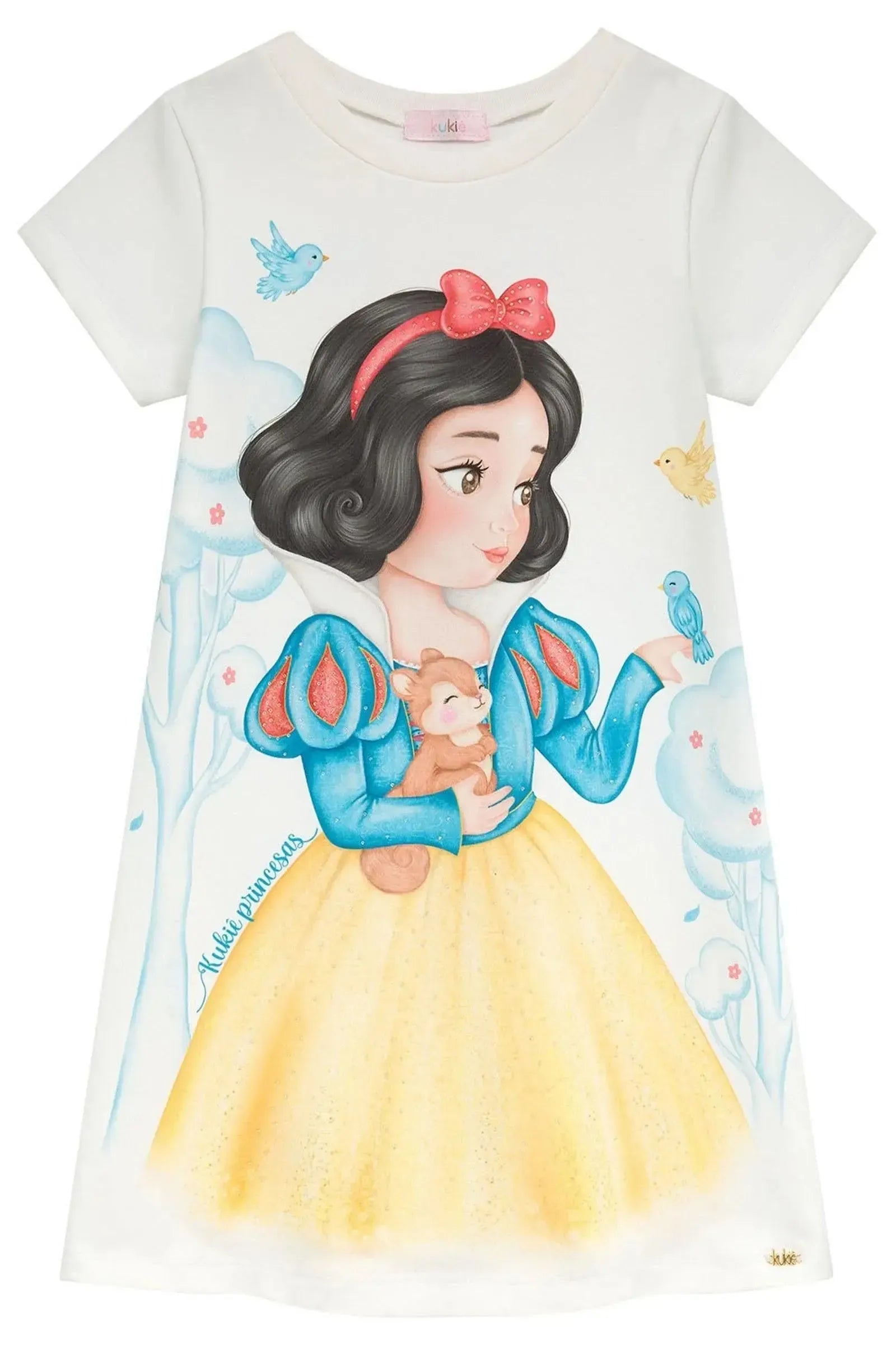 Vestido em Molecotton 96833 Kukiê Infantil Menina