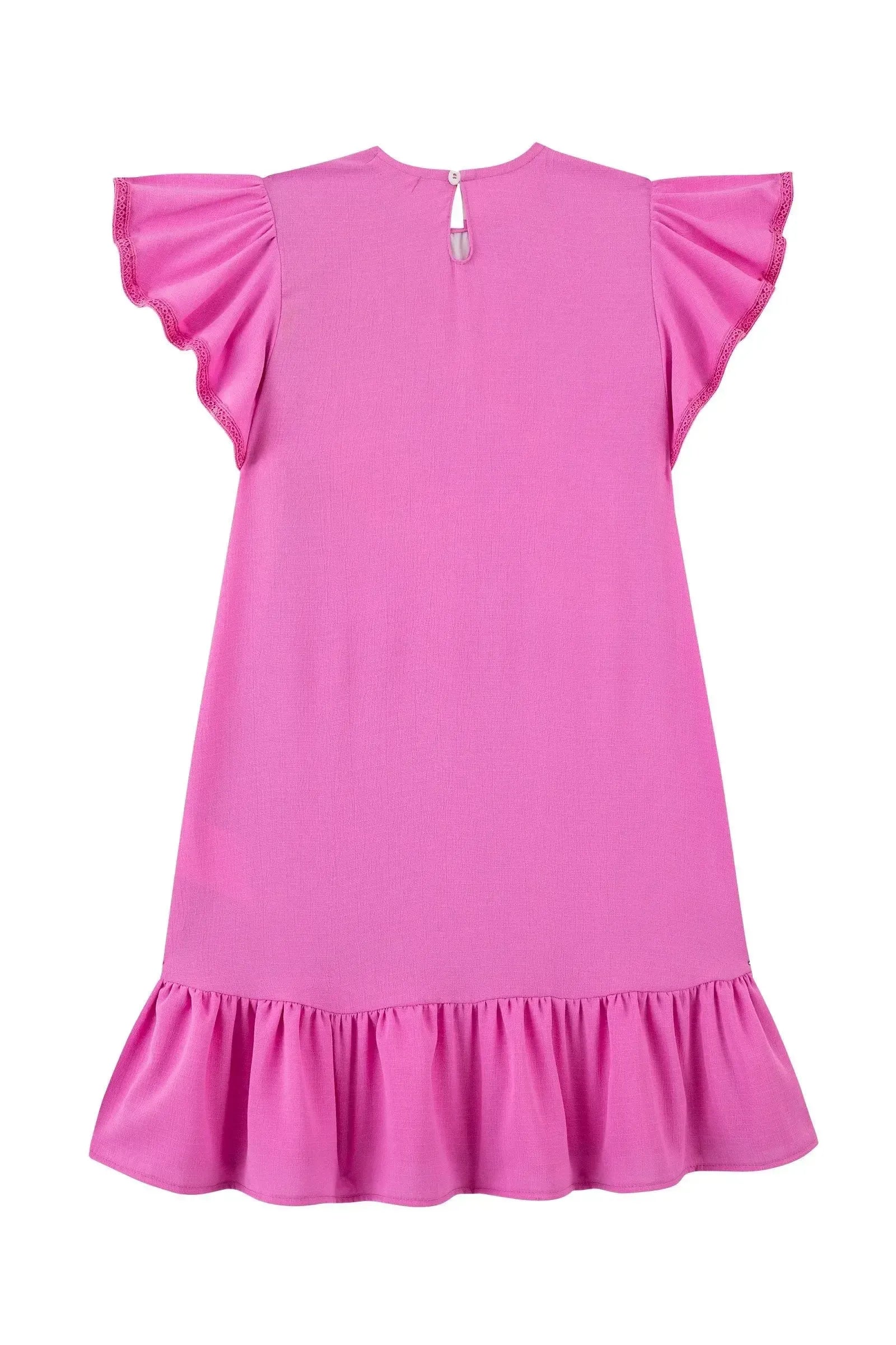 Vestido em Tecido Air Flow 93630 Kukiê Infantil Menina