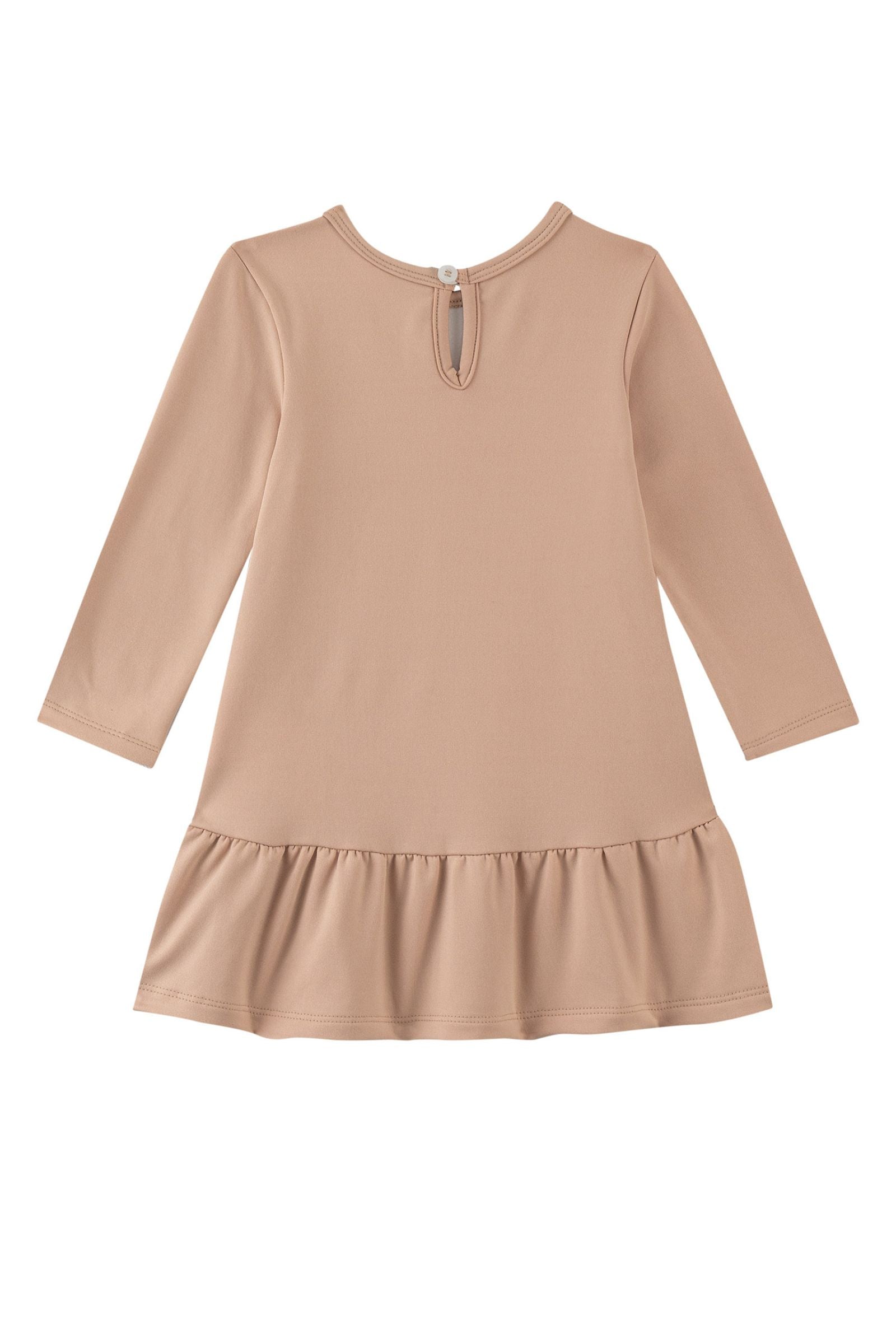 Vestido em Termoskin Peluciado 90877 Kukiê Bebê Menina
