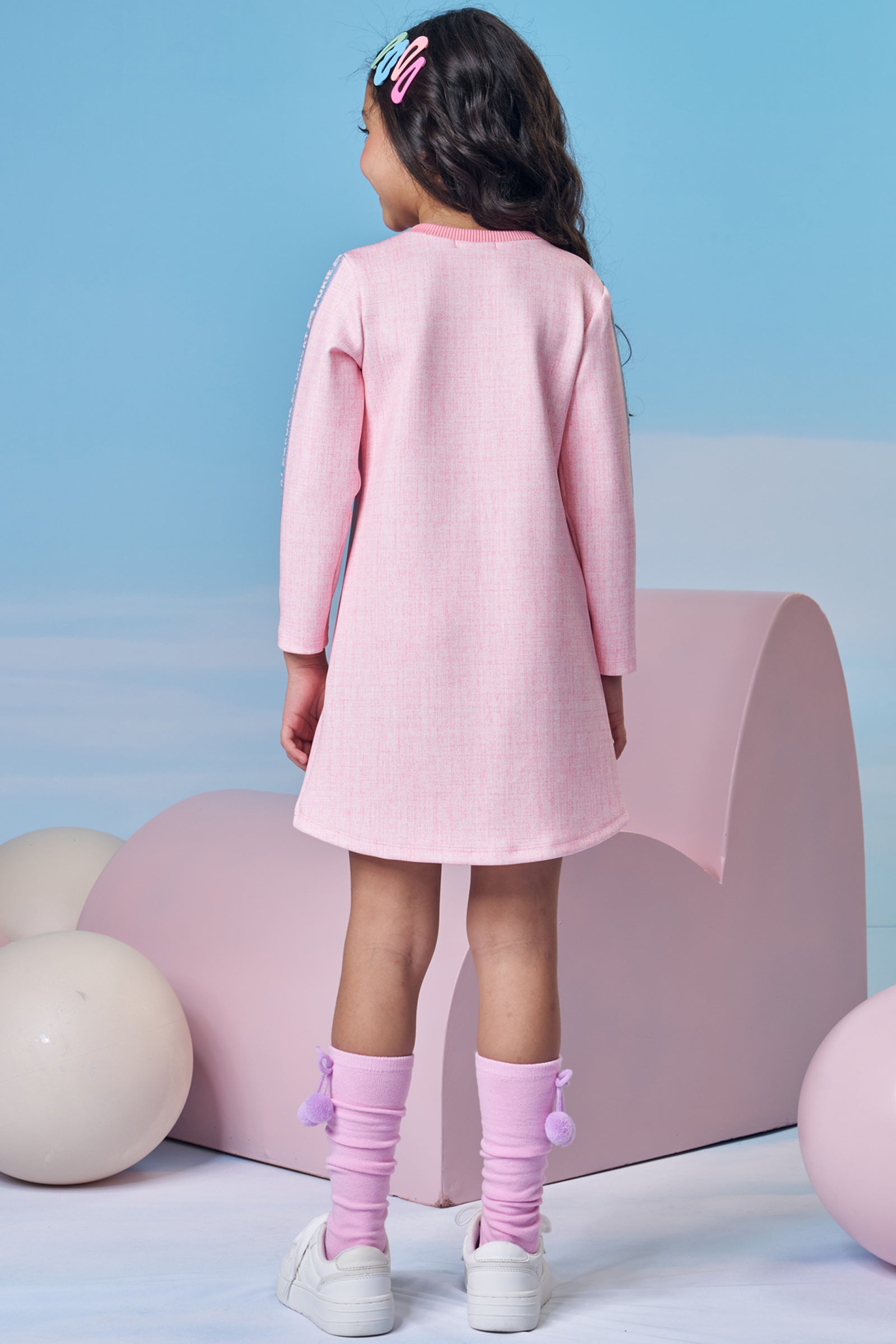 Vestido em Fly Tech 89571 Kukiê Infantil Menina