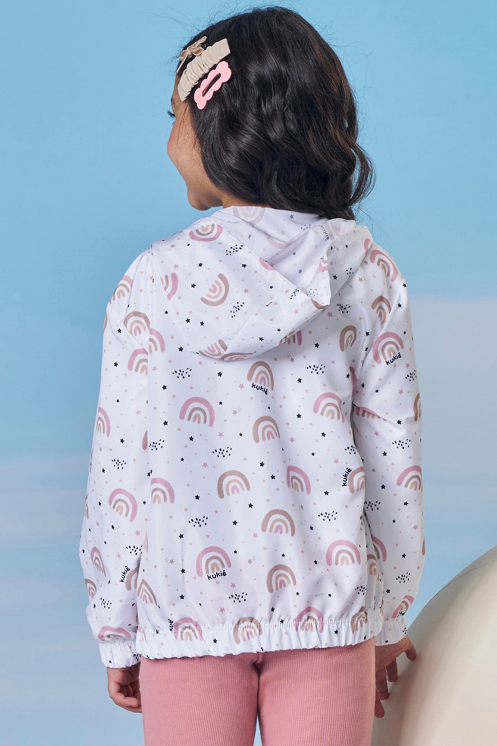 Jaqueta Corta Vento em Cupro 90193 Kukiê Infantil Menina