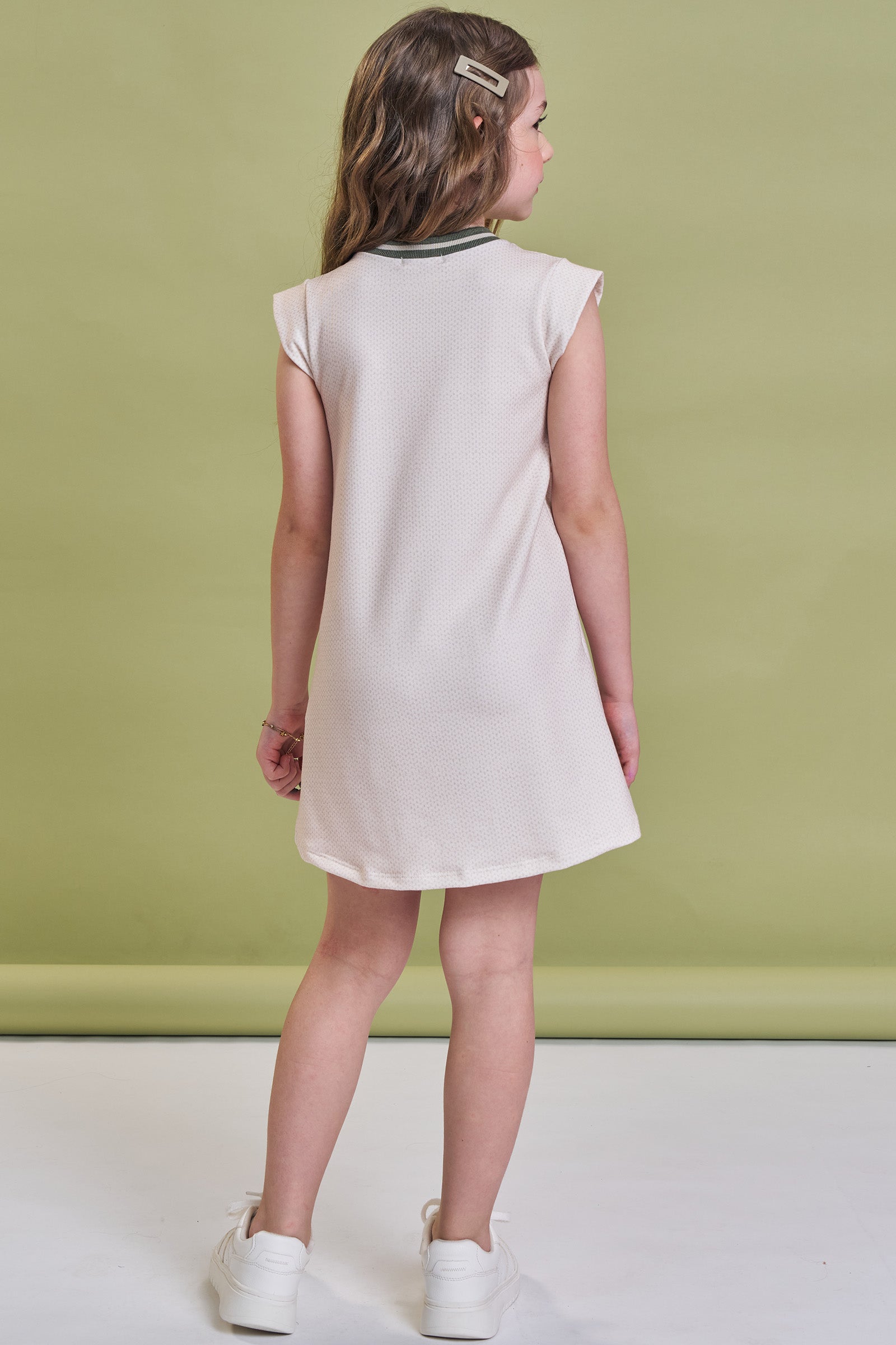 Vestido em Molecotton 93741 Kukiê Infantil Menina