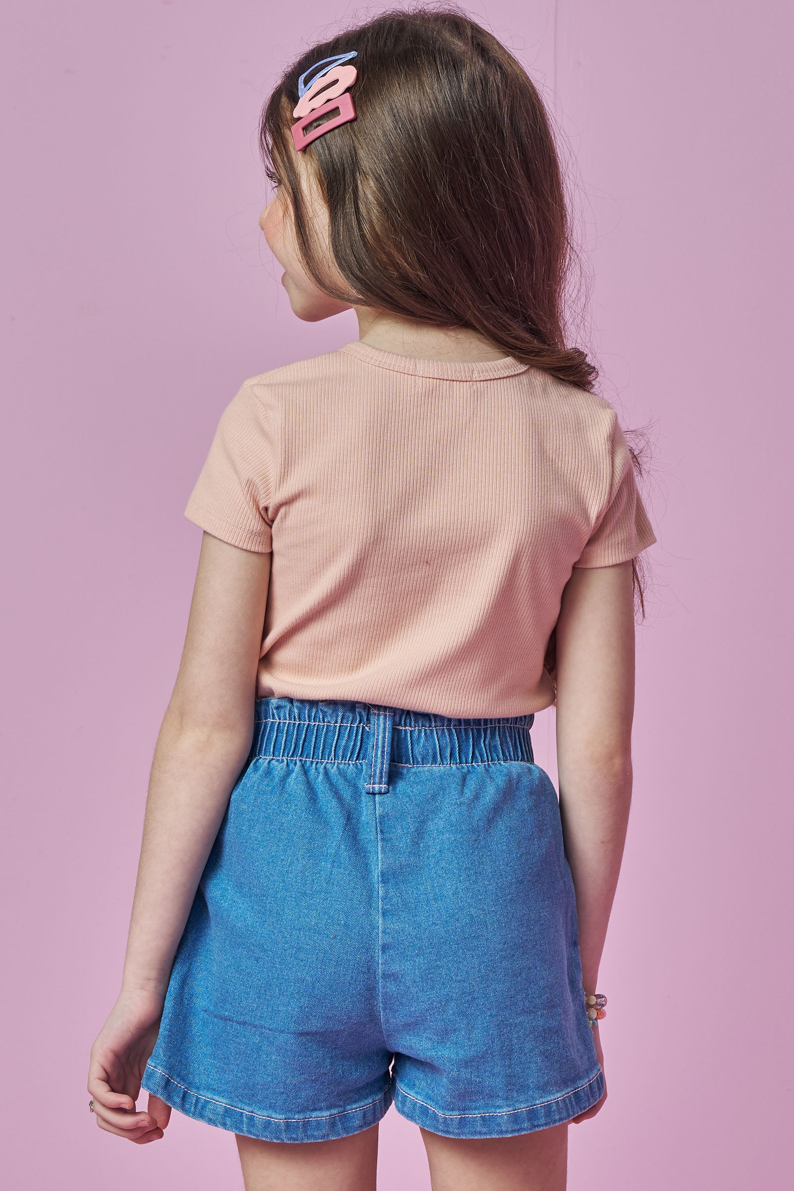 Blusa em Canelado Liz 93775 Kukiê Infantil Menina