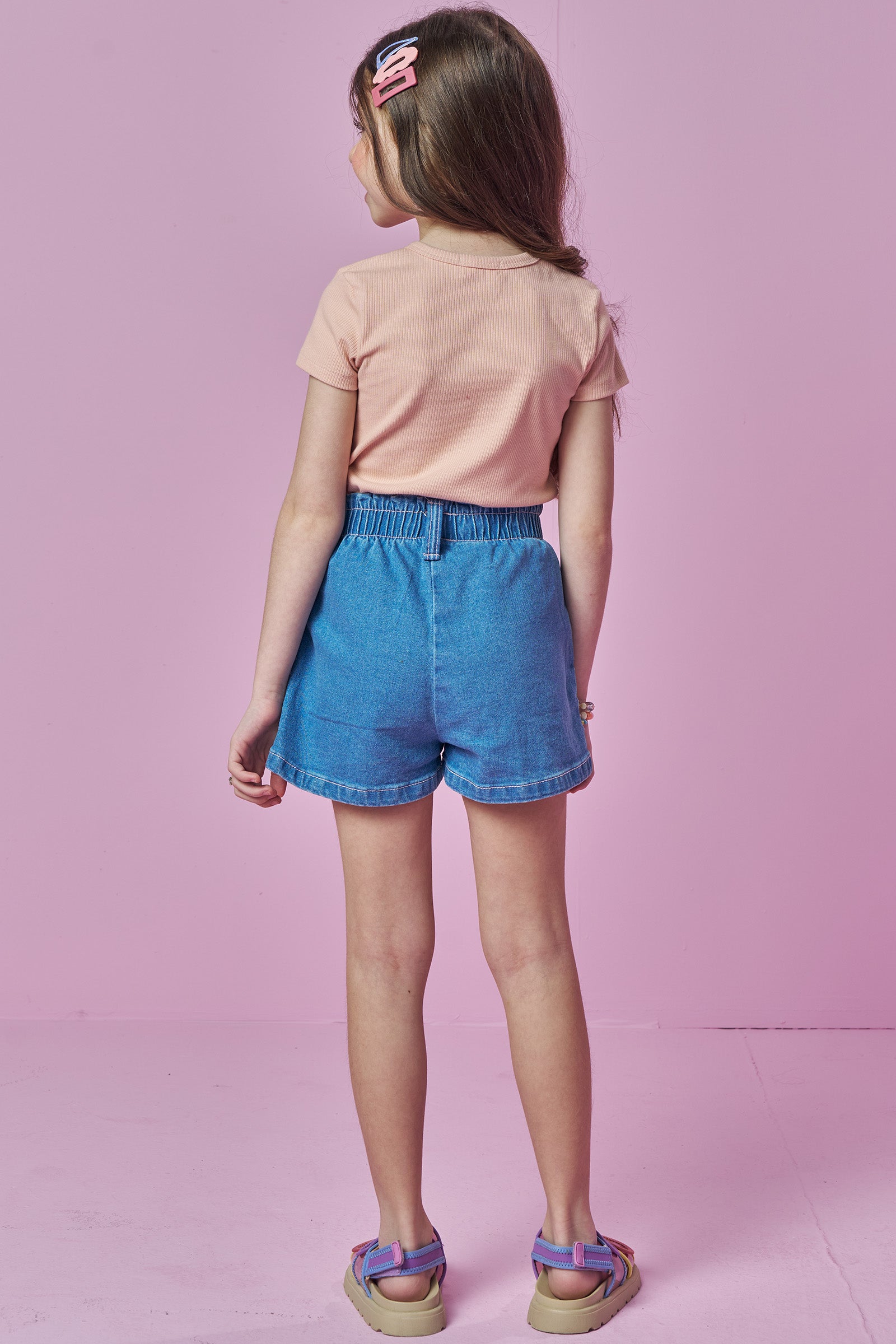 Blusa em Canelado Liz 93775 Kukiê Infantil Menina