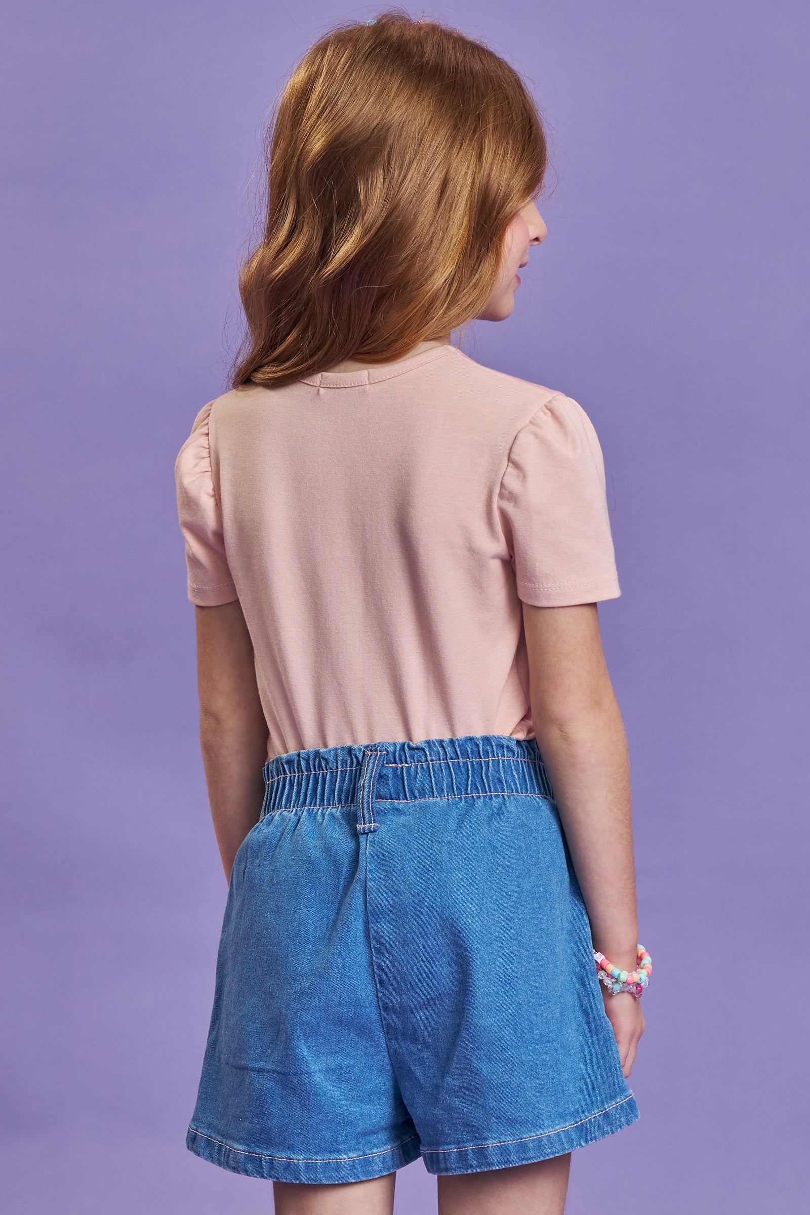 Blusa em Cotton 93827 Kukiê Infantil Menina