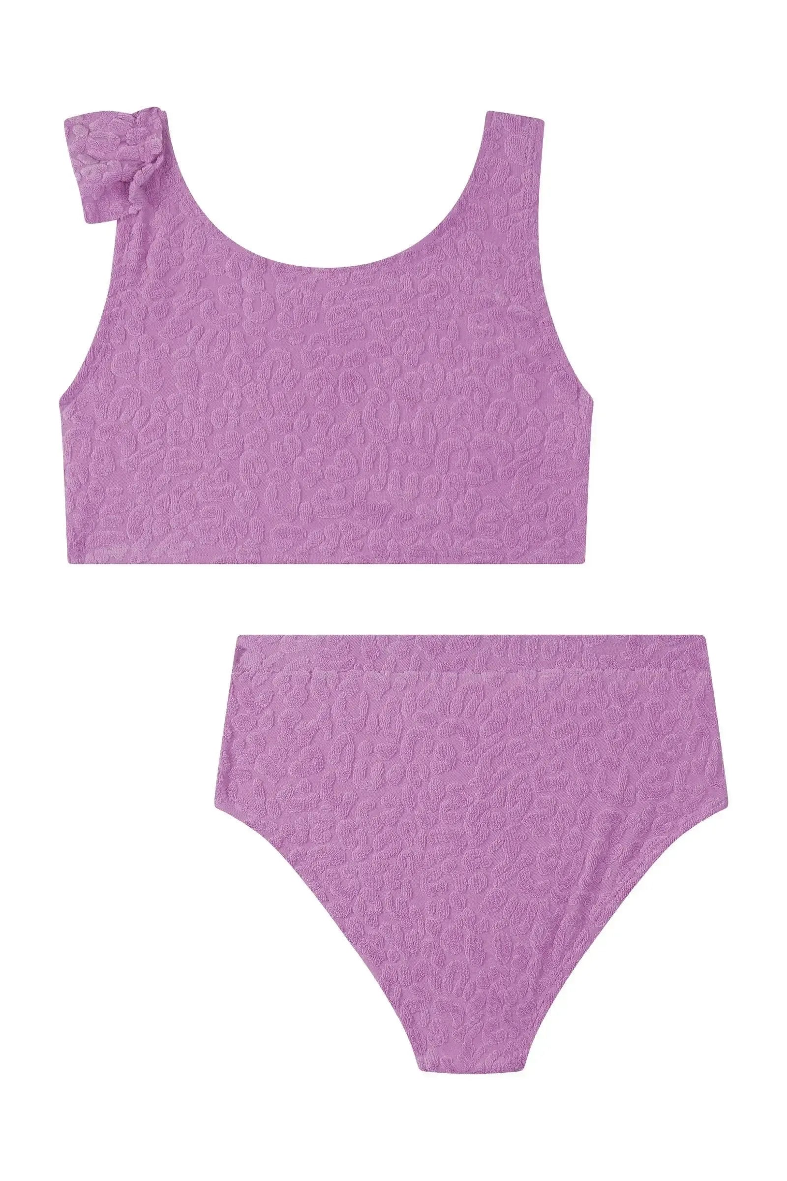 Biquíni em Malha Atoalhada 89026 Kukiê Infantil Menina