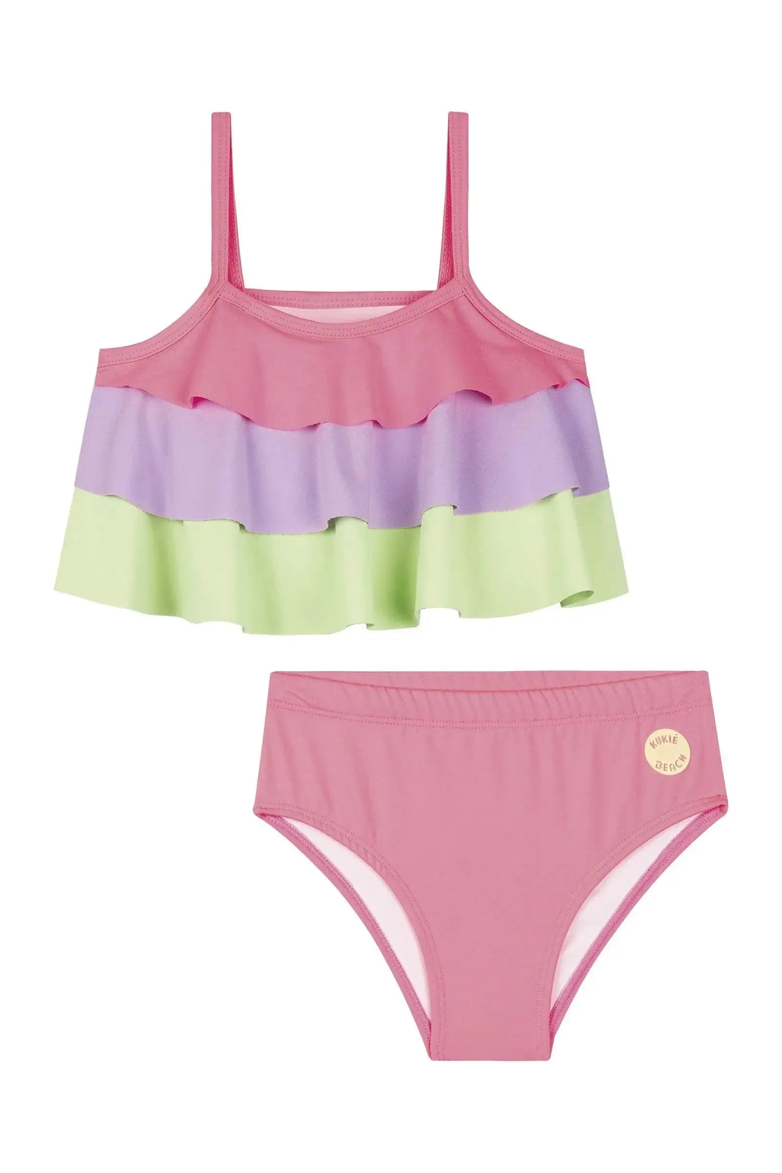 Biquíni em Malha com Proteção UV50+ 87457 Kukiê Infantil Menina