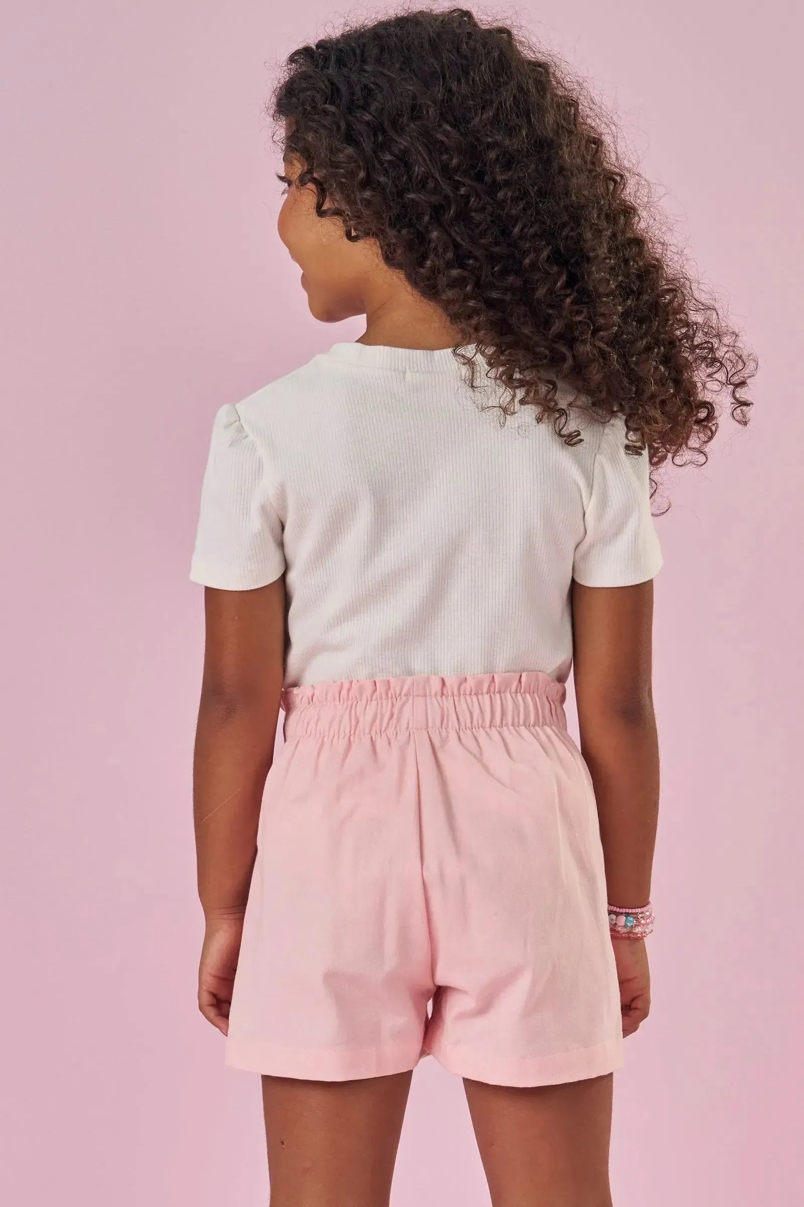 Blusa em Canelado 86879 Kukiê Infantil Menina