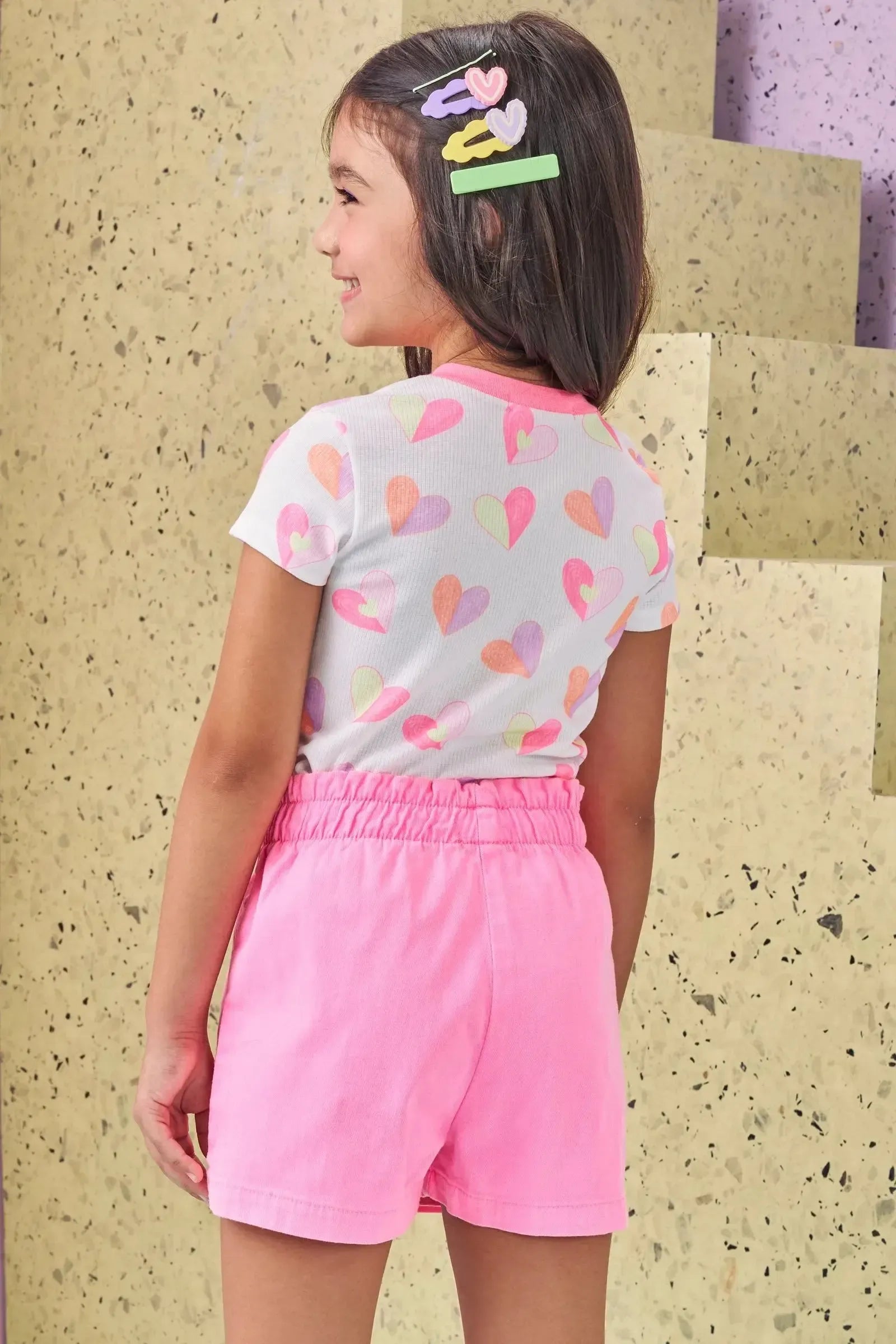Blusa em Canelado 86888 Kukiê Infantil Menina