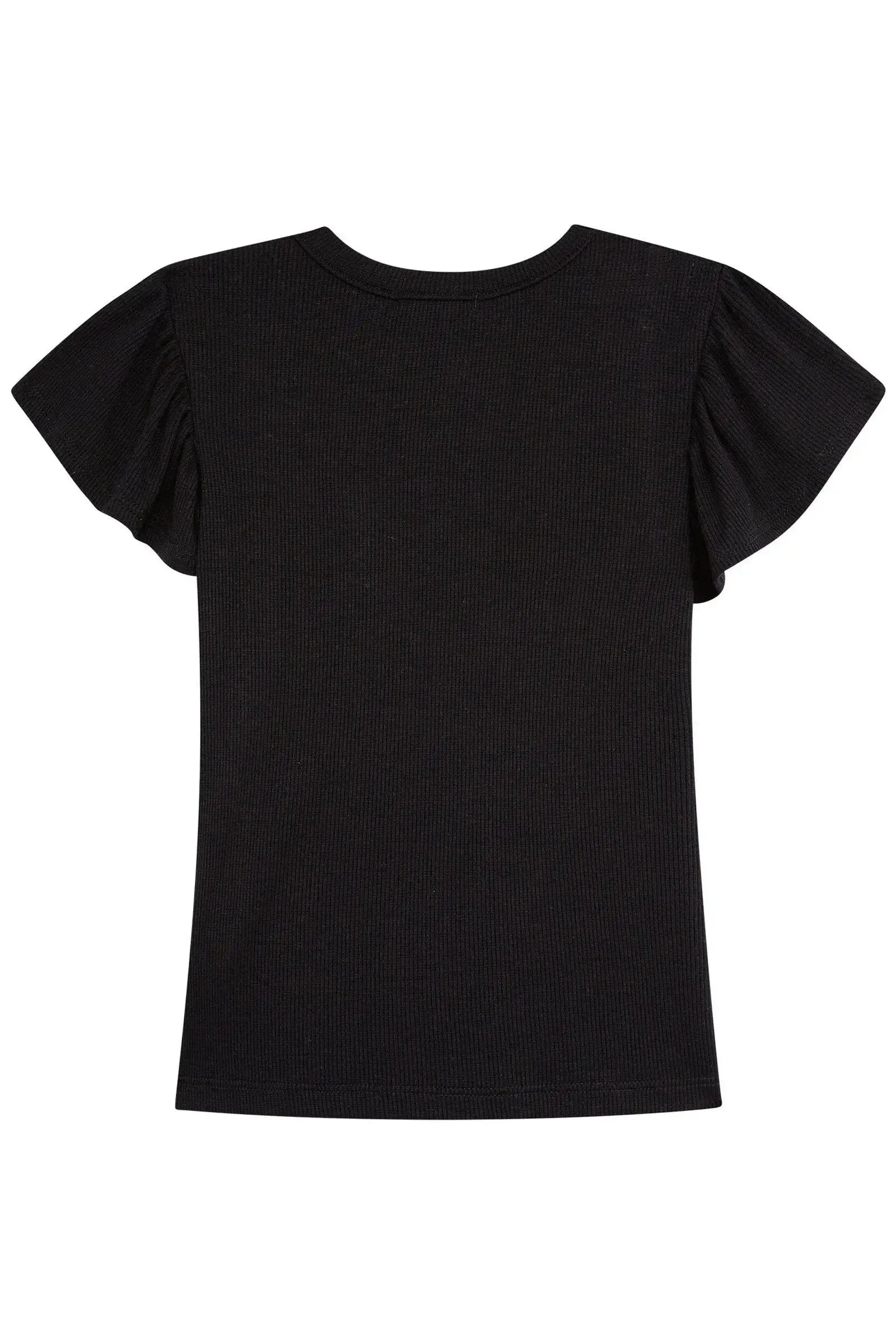 Blusa em Canelado de Viscose 98075 Kukiê Infantil Menina