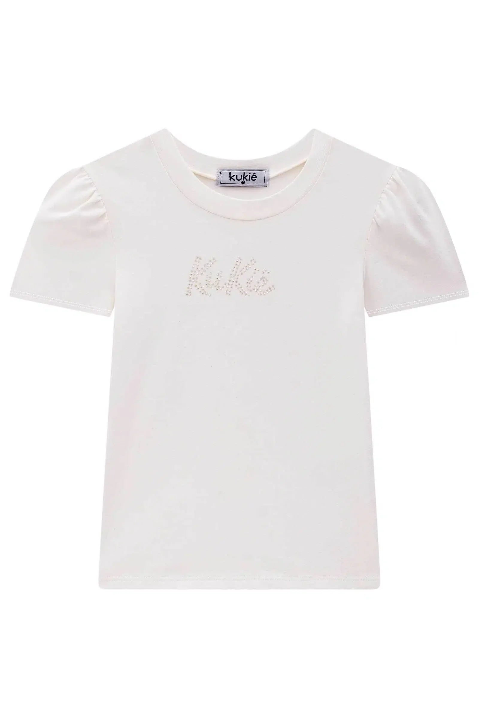 Blusa Infantil Menina em Cotton 82294 Kukiê