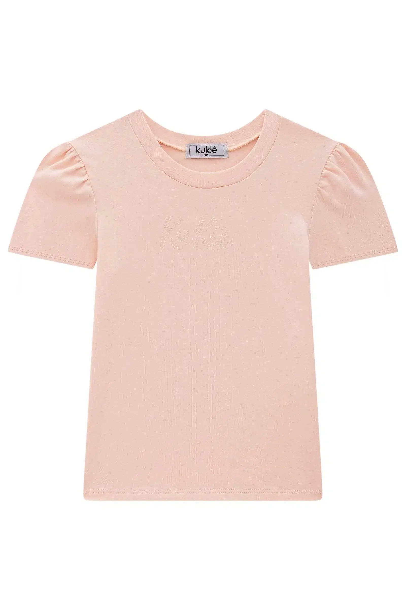 Blusa Infantil Menina em Cotton 82294 Kukiê