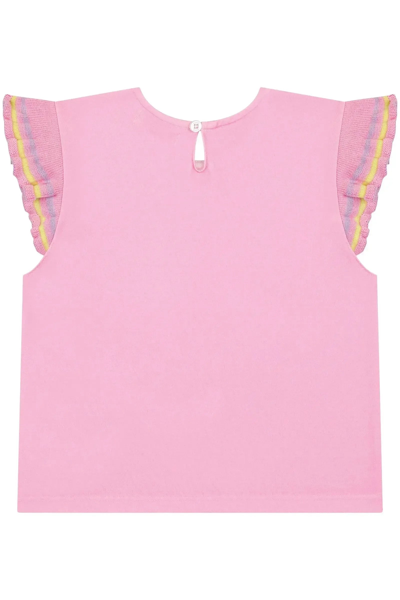 Blusa em Malha Power 88618 Kukiê Infantil Menina