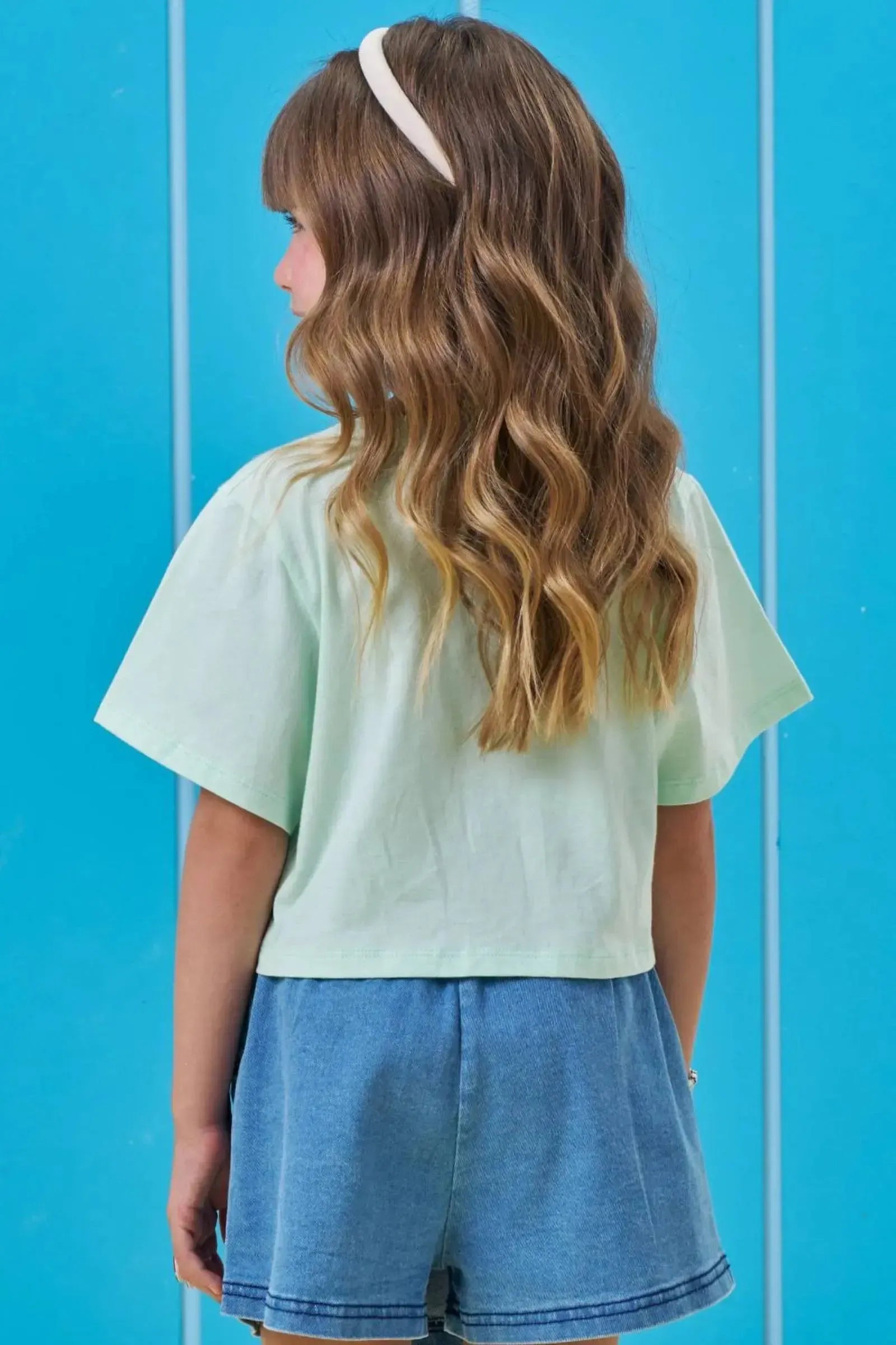 Blusa em Meia Malha 95076 Kukiê Infantil Menina