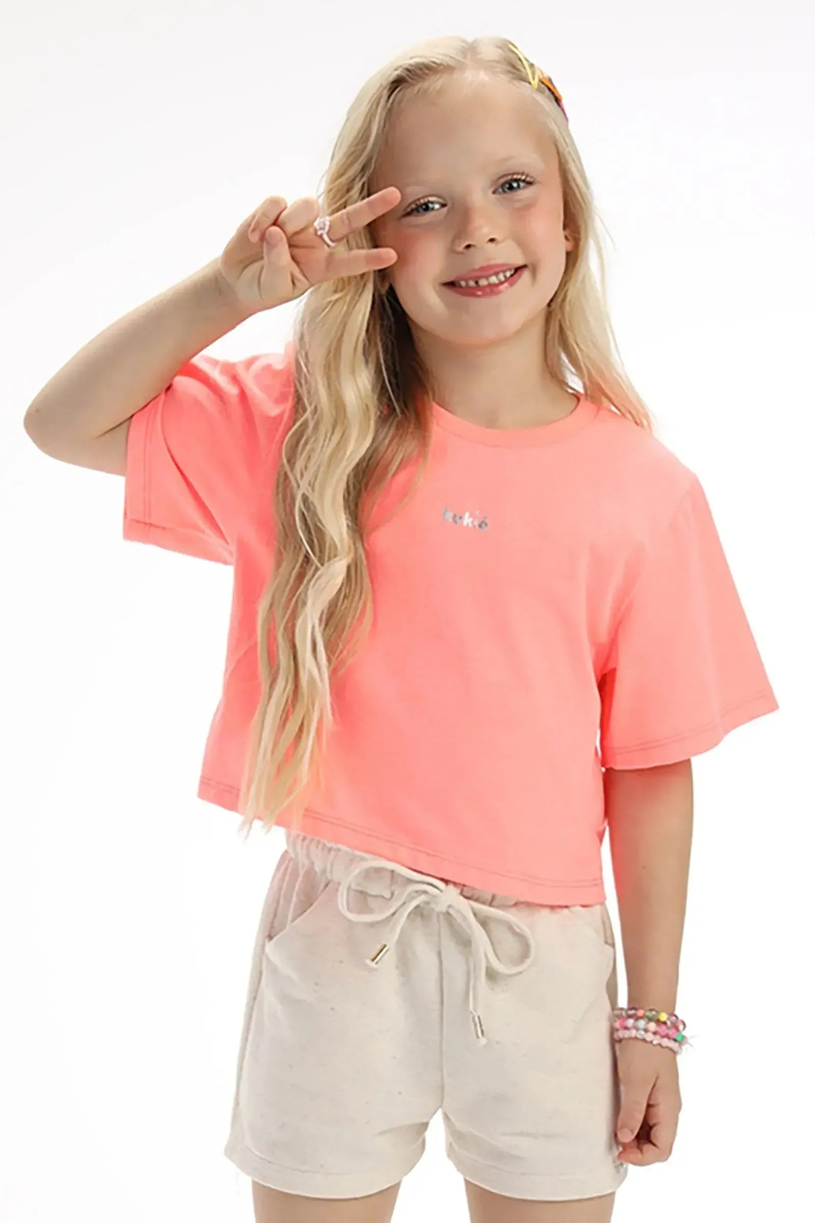 Blusa em Meia Malha 94347 Kukiê Infantil Menina