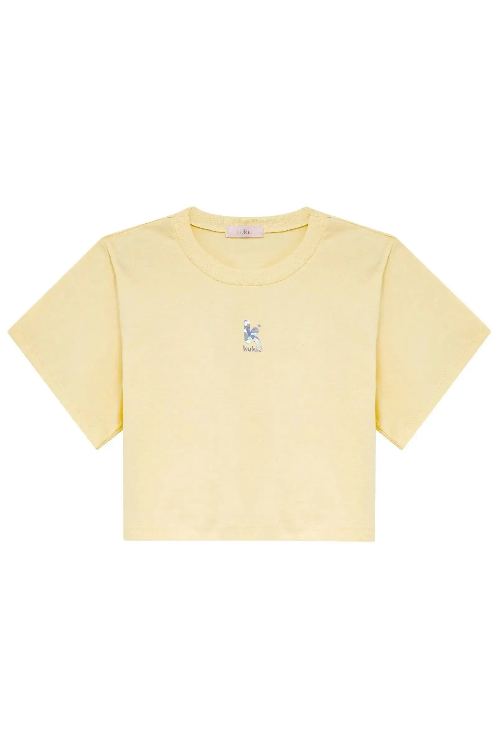 Blusa em Meia Malha 94349 Kukiê Infantil Menina