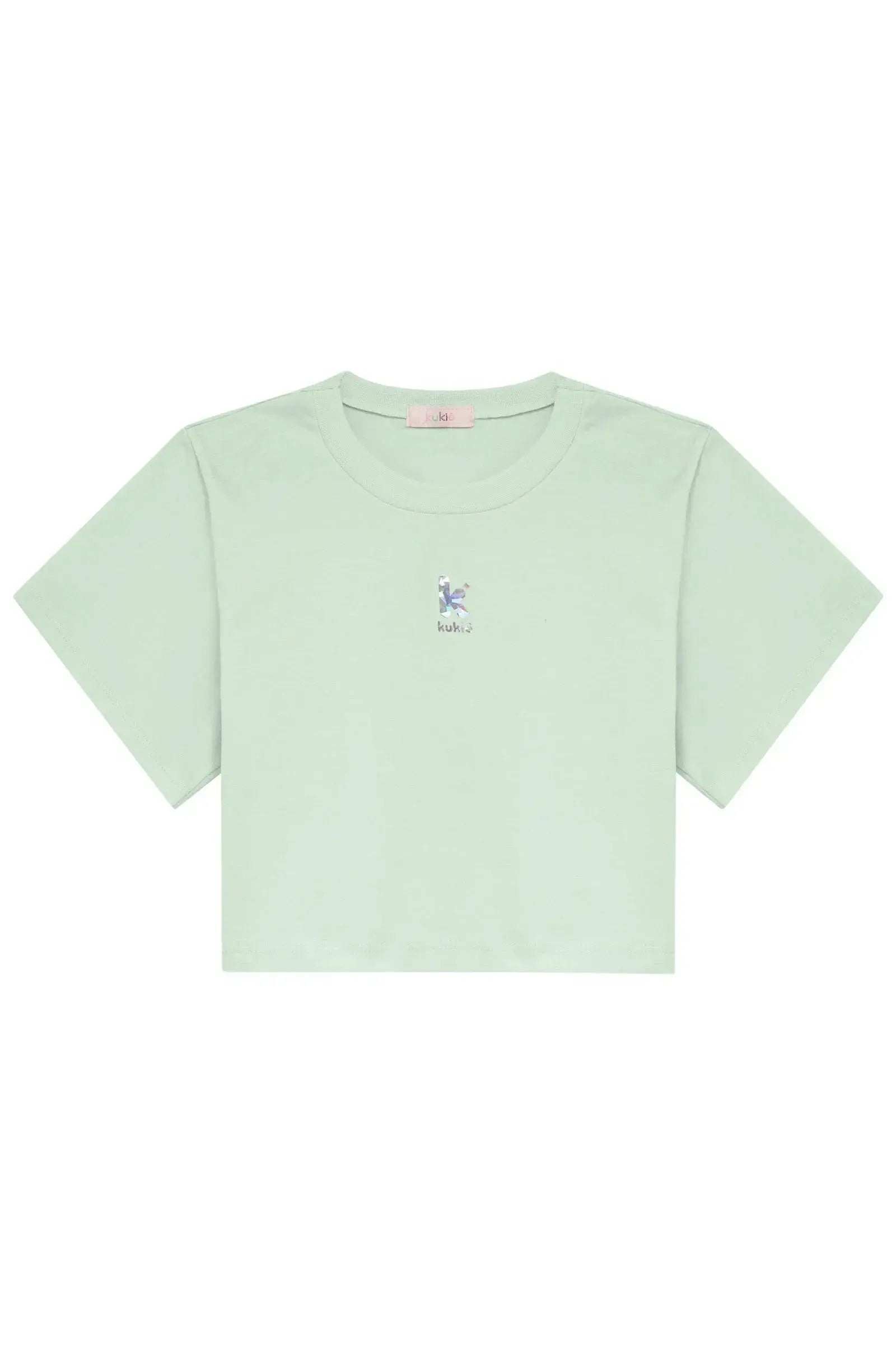 Blusa em Meia Malha 94349 Kukiê Infantil Menina