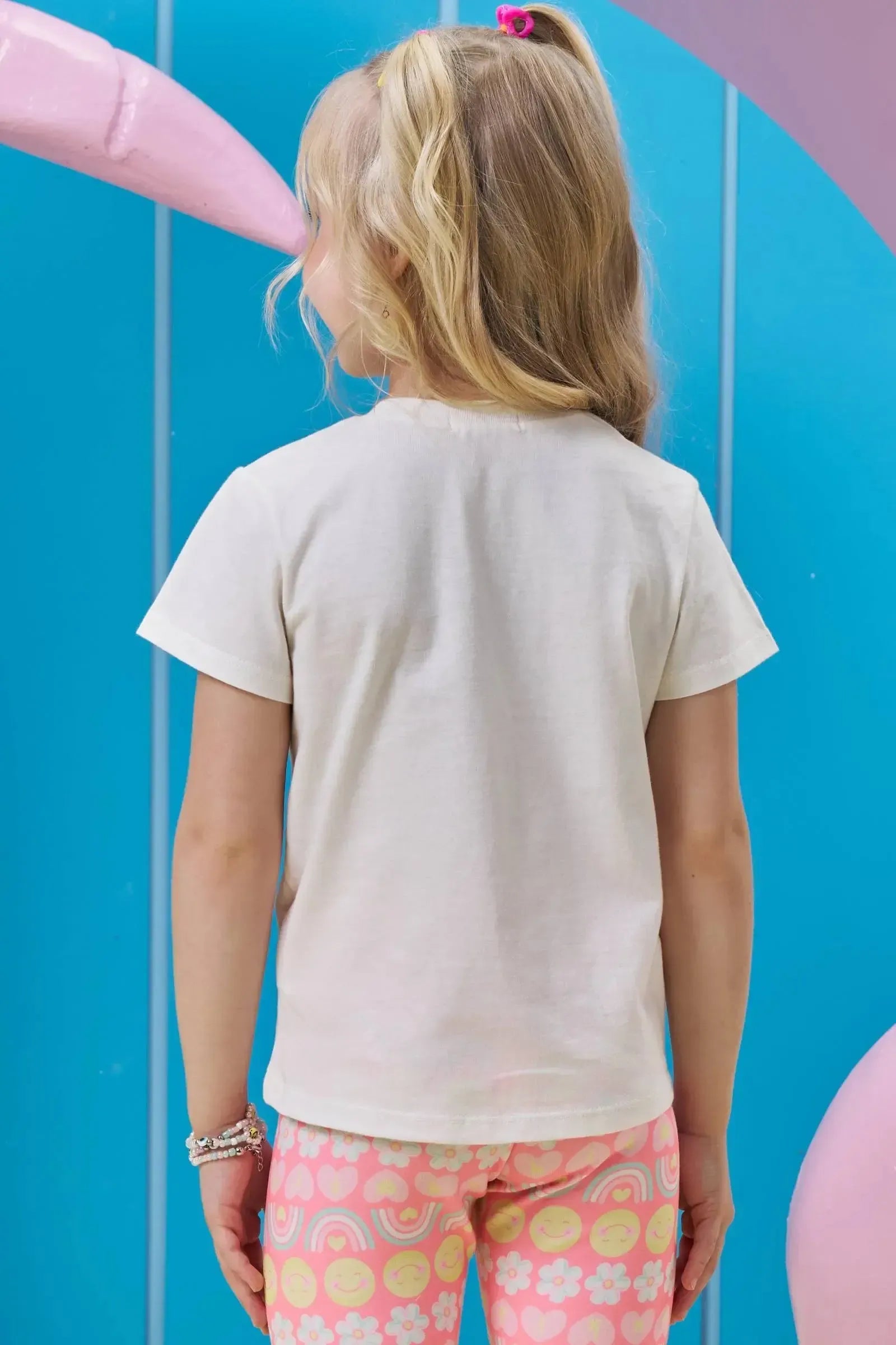Blusa em Meia Malha 95444 Kukiê Infantil Menina