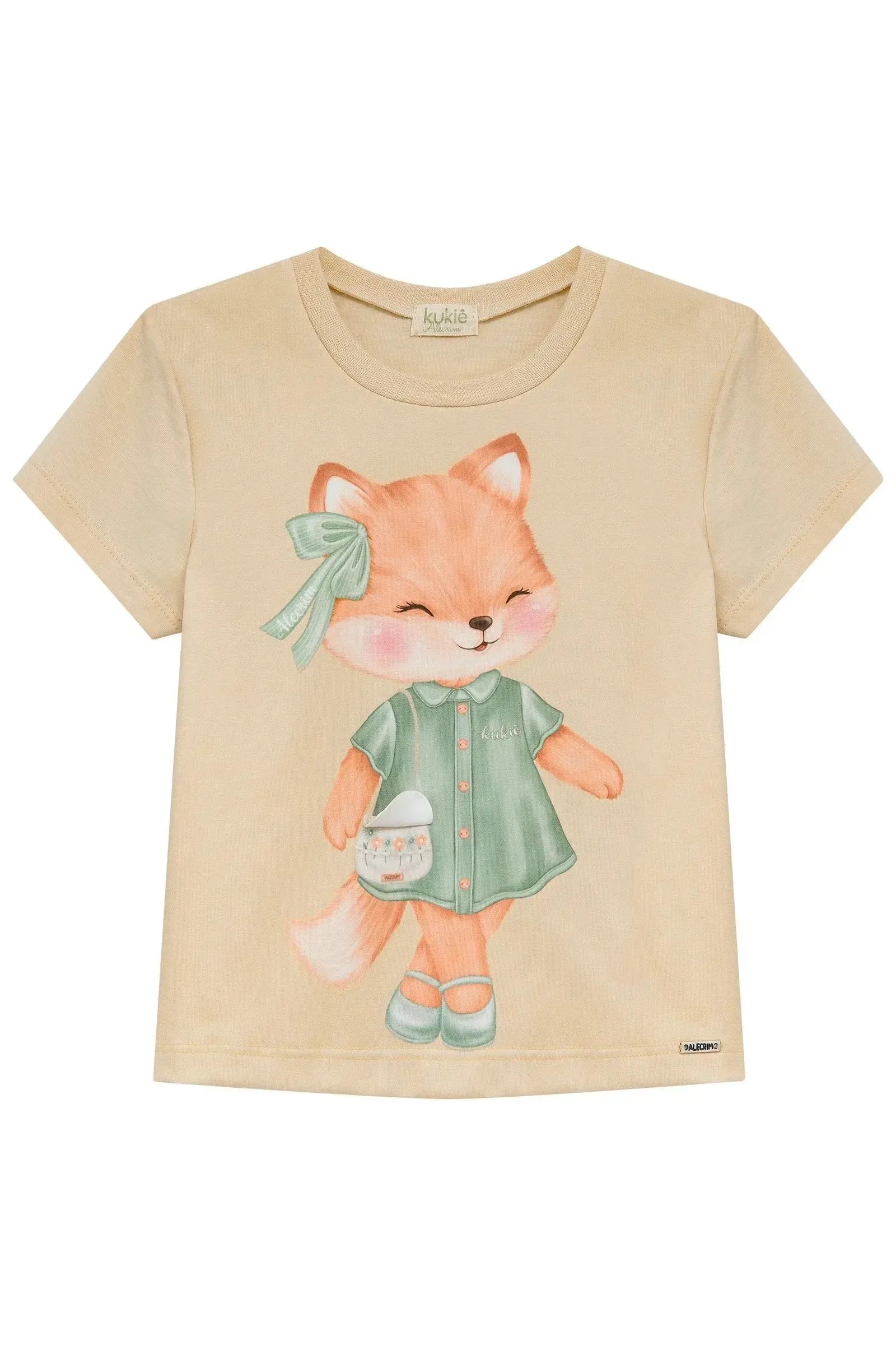 Blusa em Meia Malha 95529 Kukiê Infantil Menina