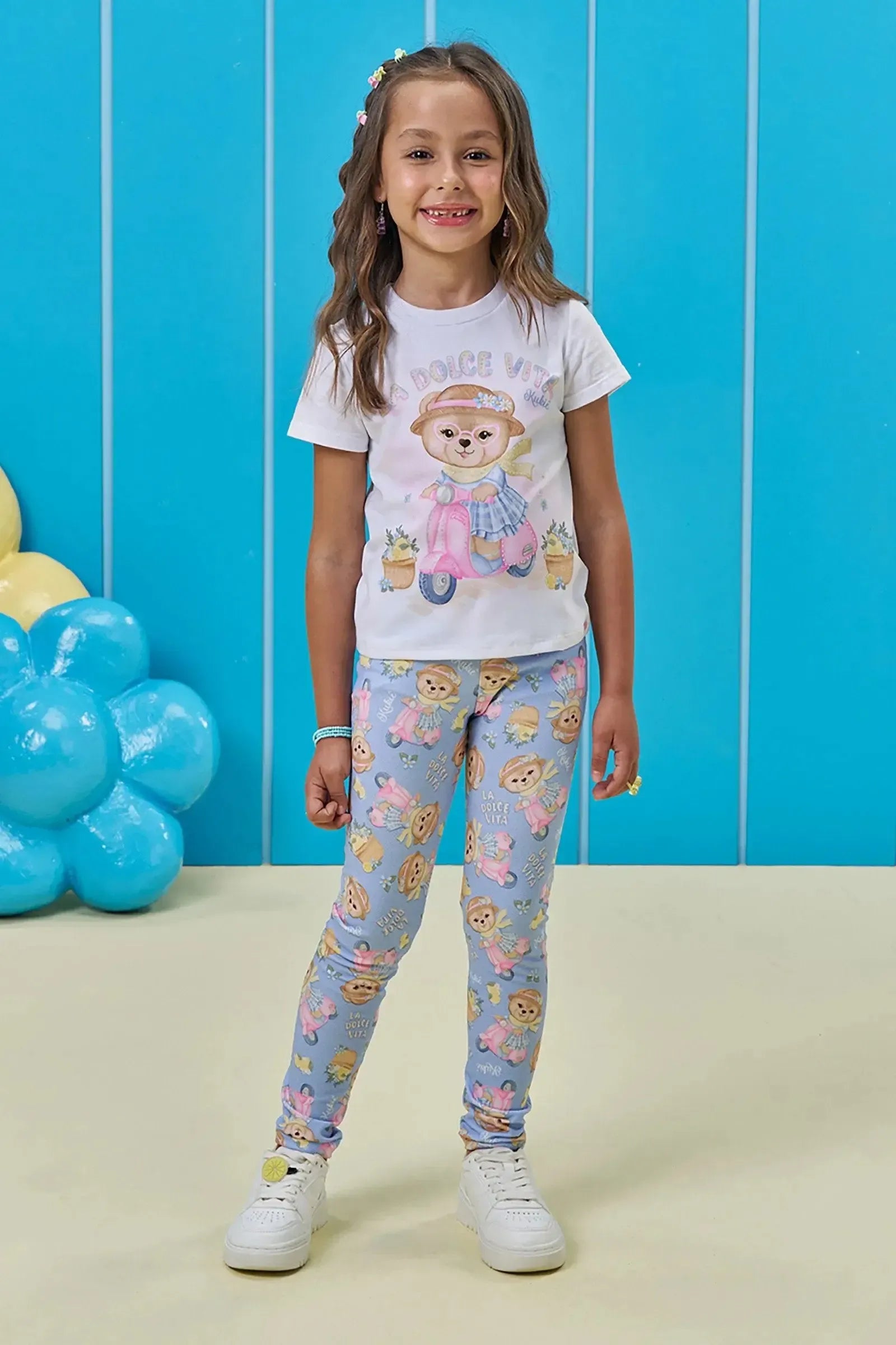 Blusa em Meia Malha 95573 Kukiê Infantil Menina