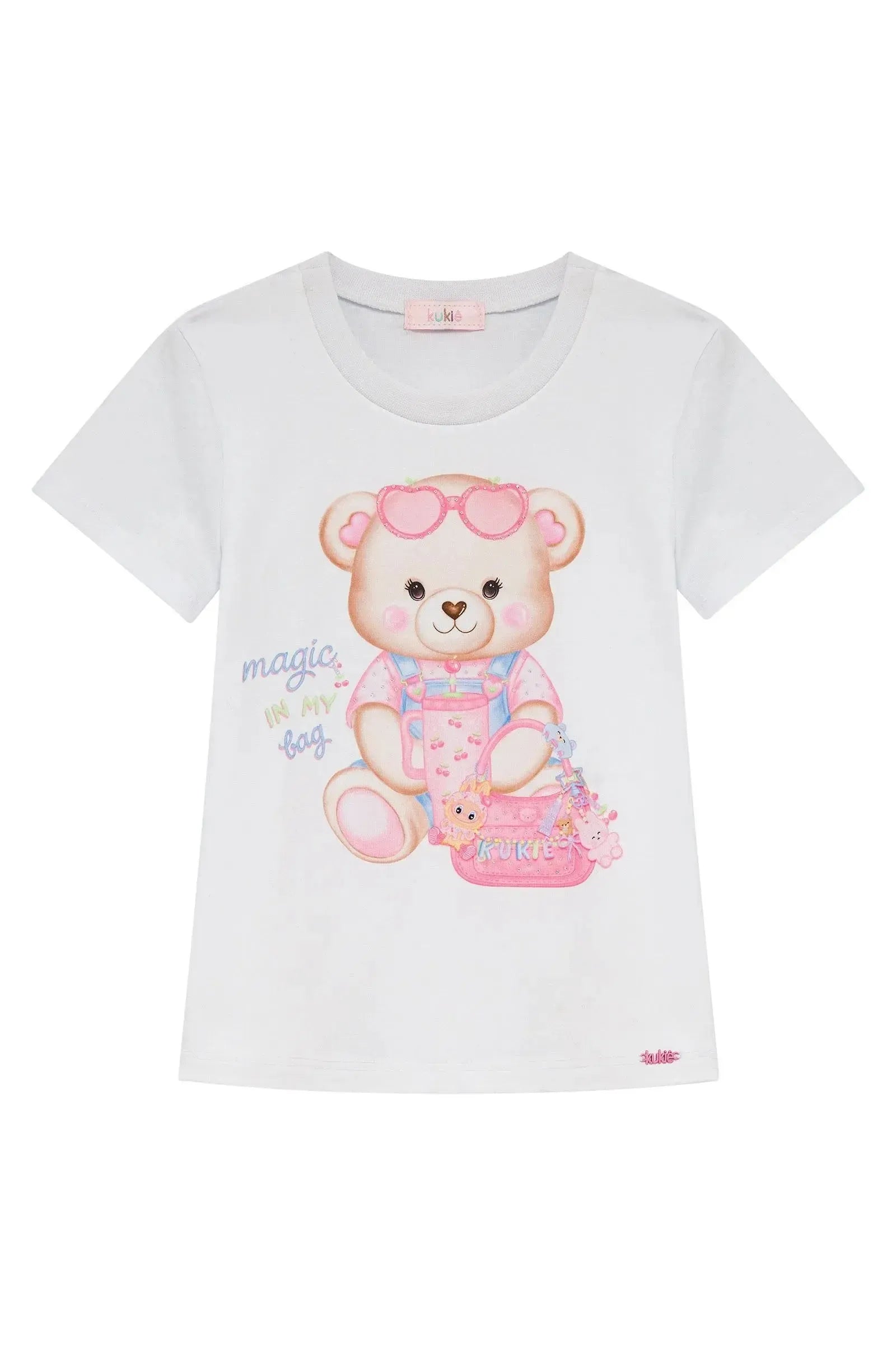 Blusa em Meia Malha 95582 Kukiê Infantil Menina